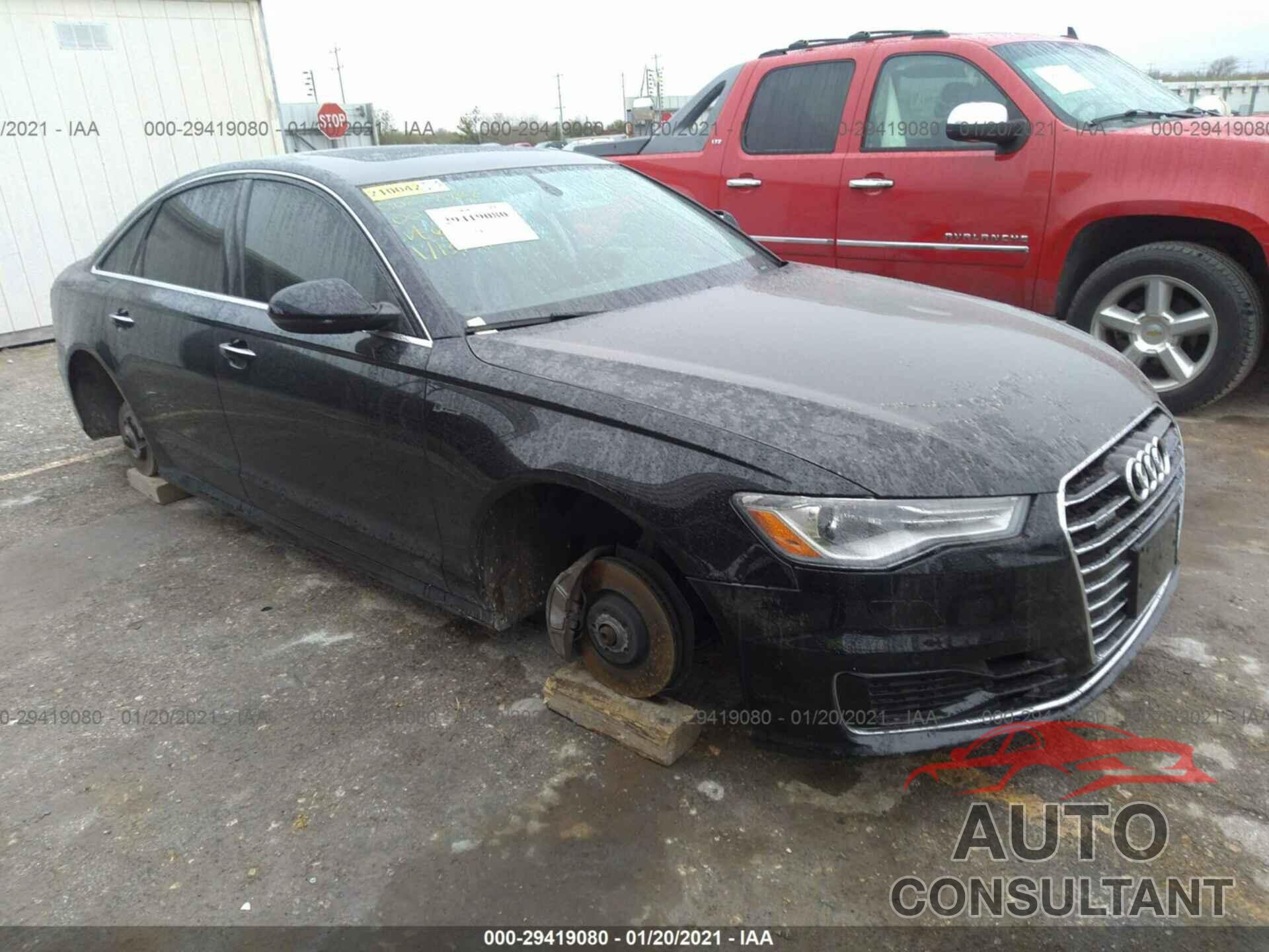 AUDI A6 2016 - WAUFGAFC9GN003387