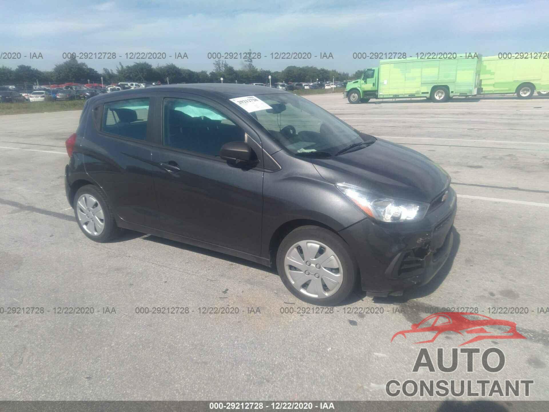 CHEVROLET SPARK 2018 - KL8CB6SA4JC468077