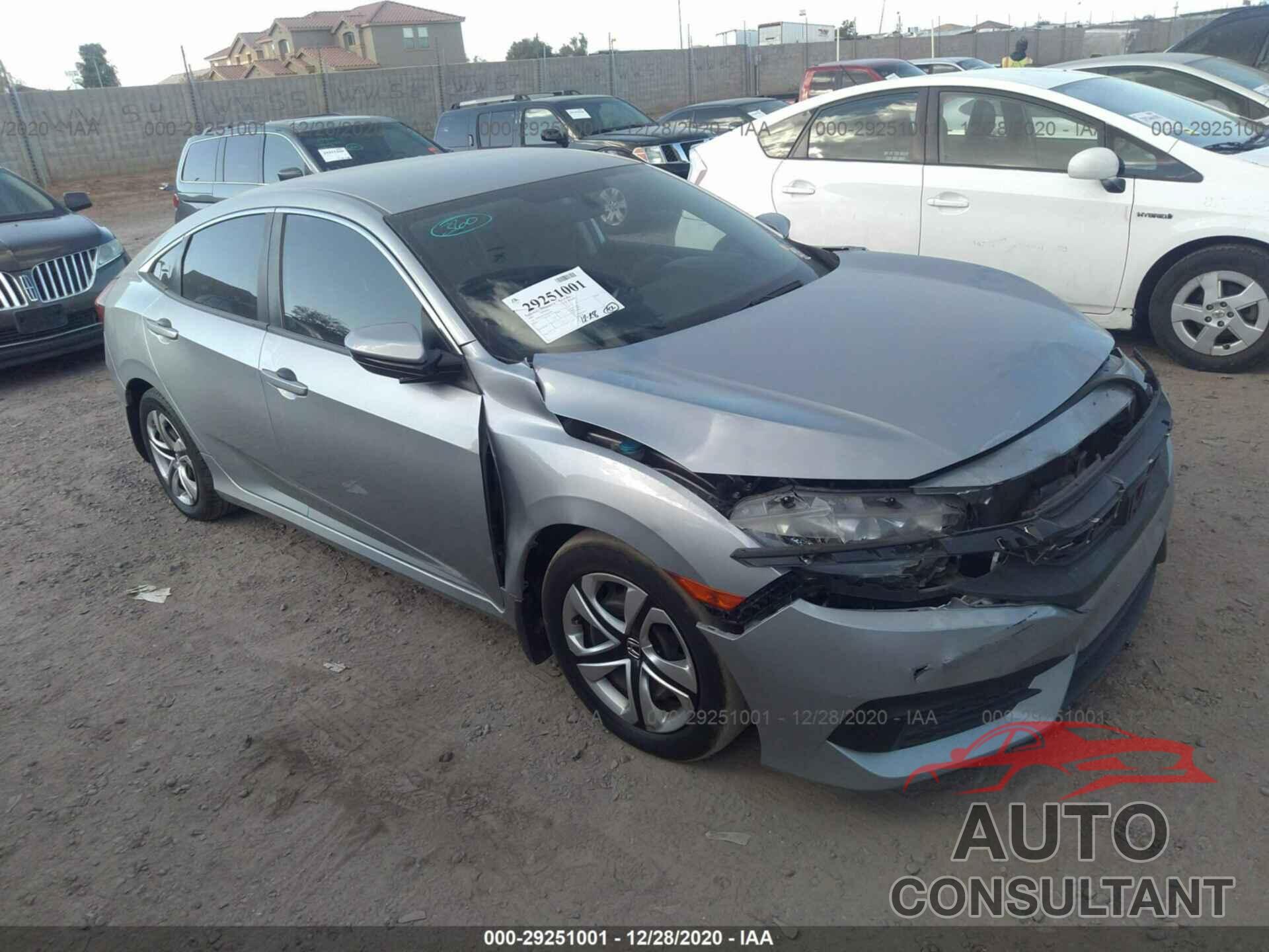 HONDA CIVIC SEDAN 2016 - 19XFC2F55GE045369