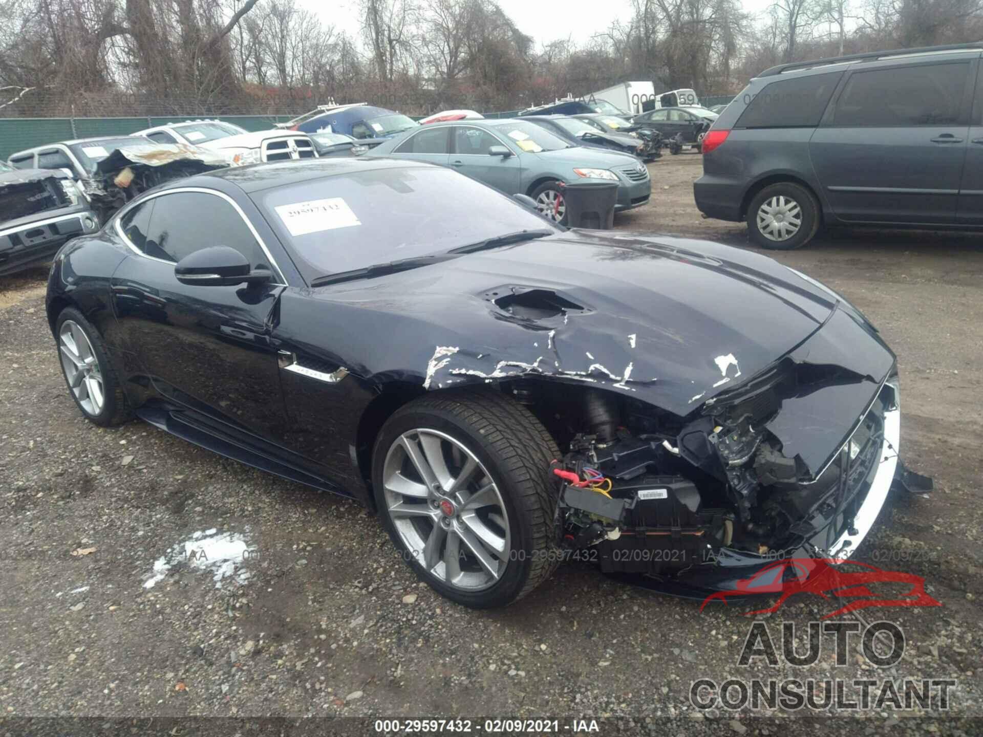 JAGUAR F-TYPE 2017 - SAJWJ6BVXH8K35944