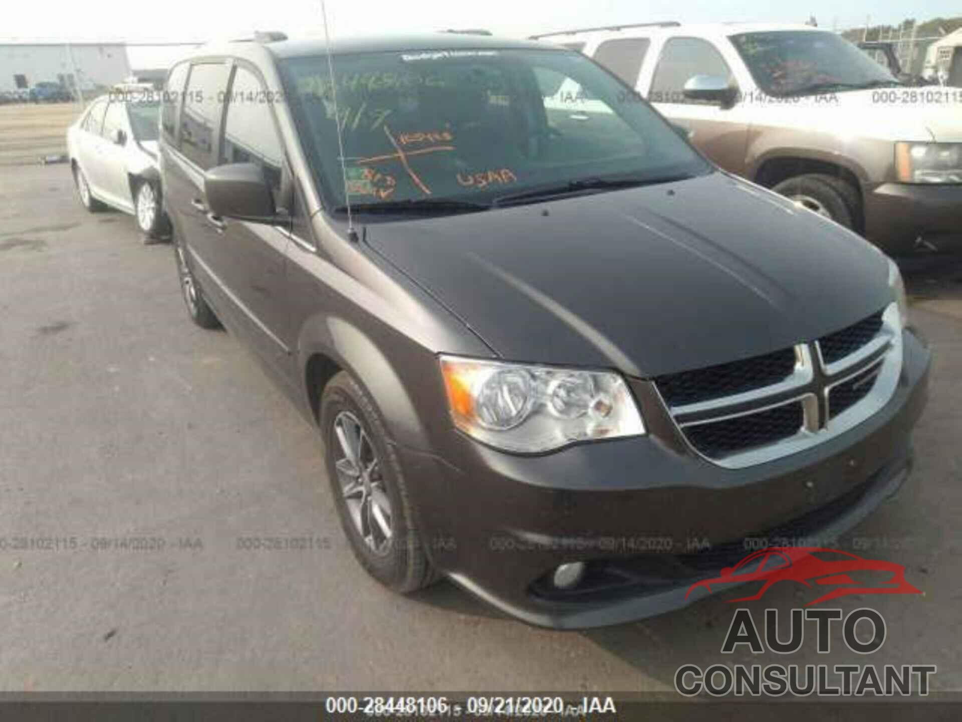 DODGE GRAND CARAVAN 2016 - 2C4RDGCG1GR184393