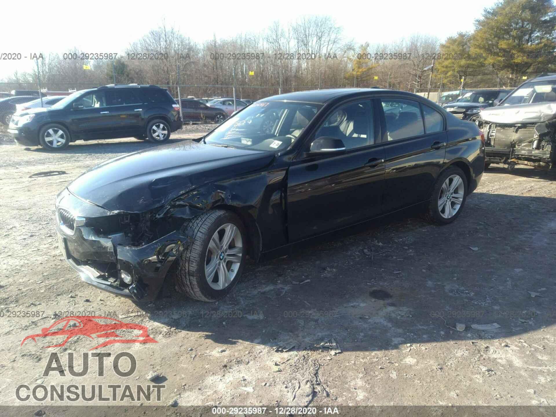 BMW 3 SERIES 2016 - WBA8E3G54GNU02234