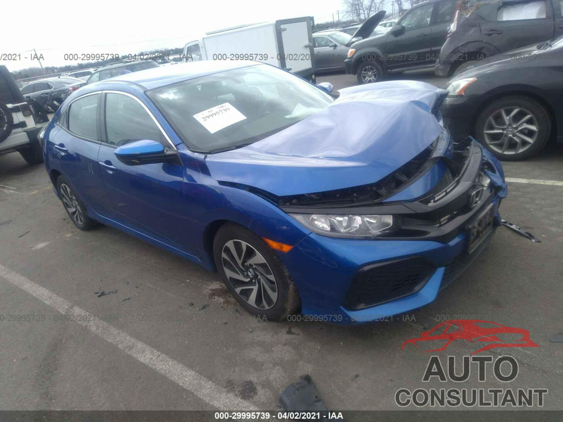 HONDA CIVIC HATCHBACK 2017 - SHHFK7H22HU421250