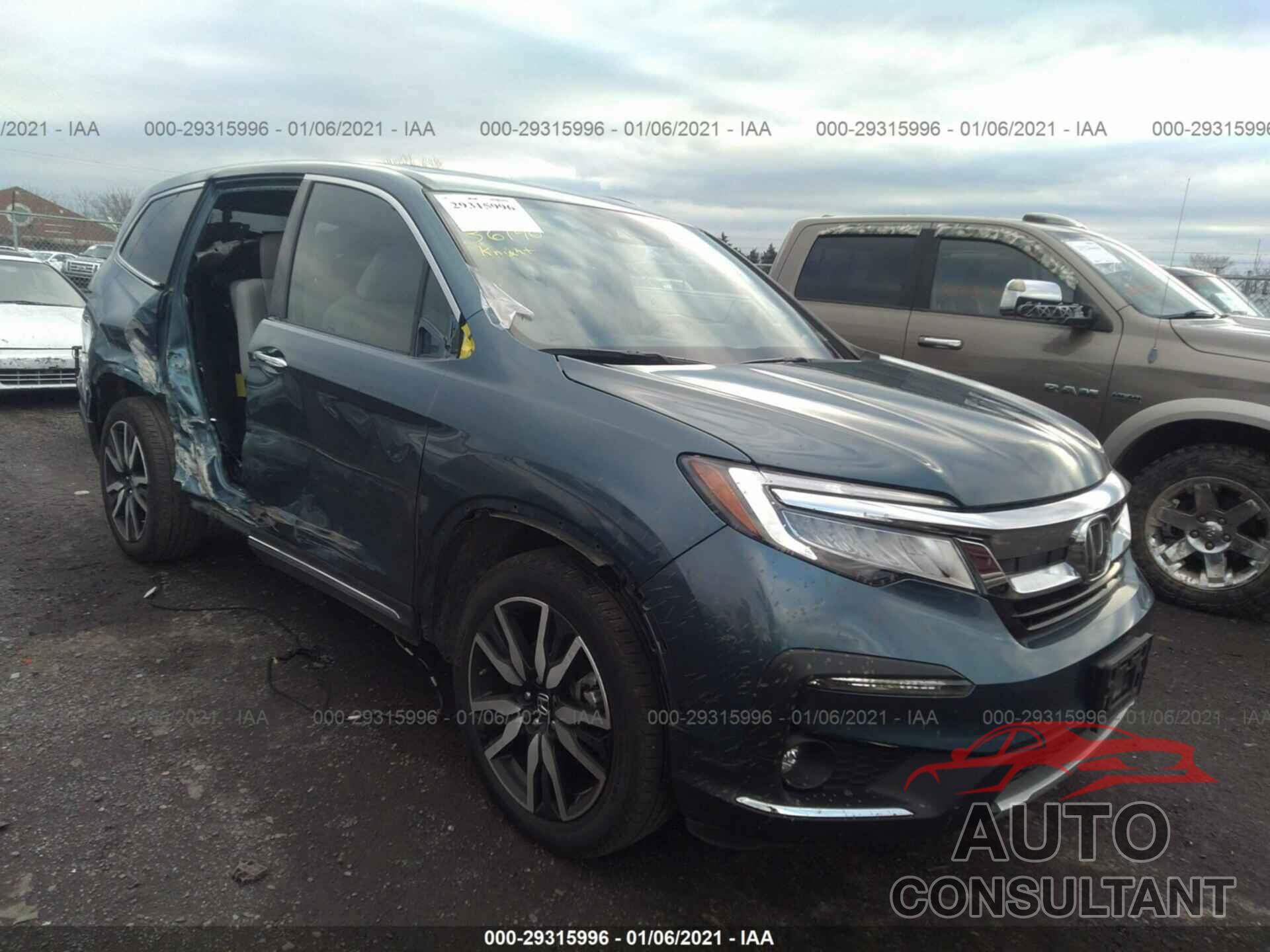 HONDA PILOT 2019 - 5FNYF6H02KB012339