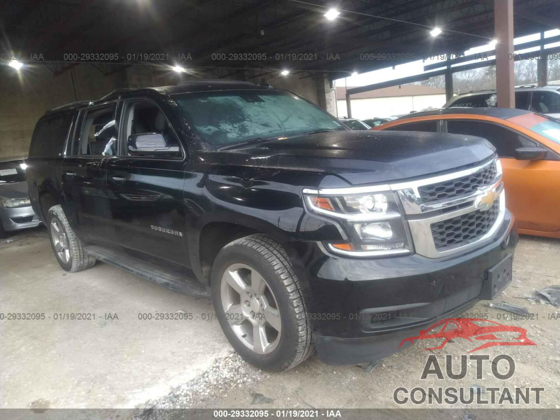 CHEVROLET SUBURBAN 2017 - 1GNSKHKC1HR322721