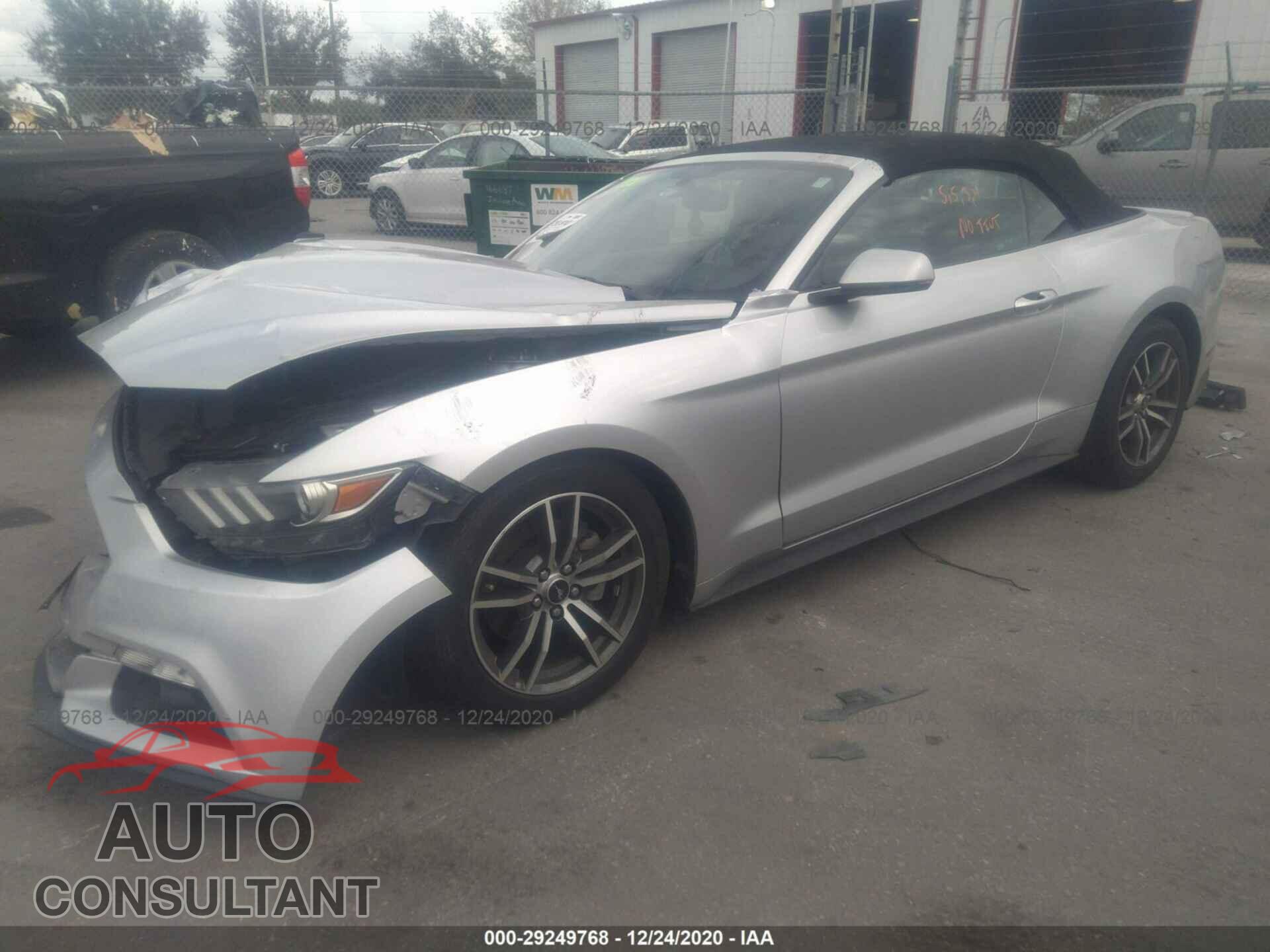 FORD MUSTANG 2017 - 1FATP8UH2H5287515