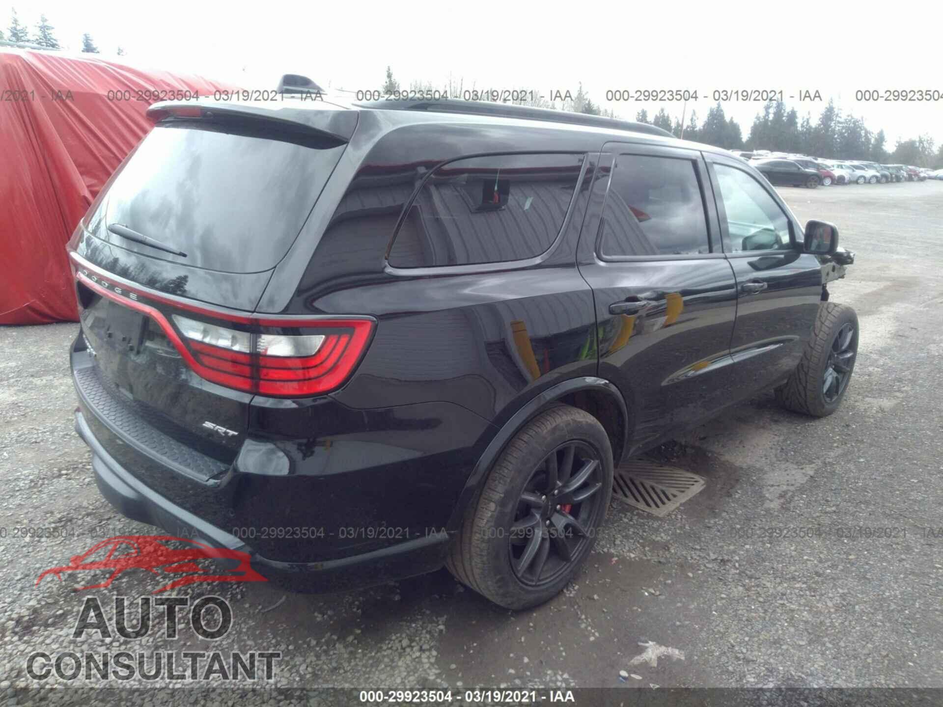 DODGE DURANGO 2018 - 1C4SDJGJ7JC134201