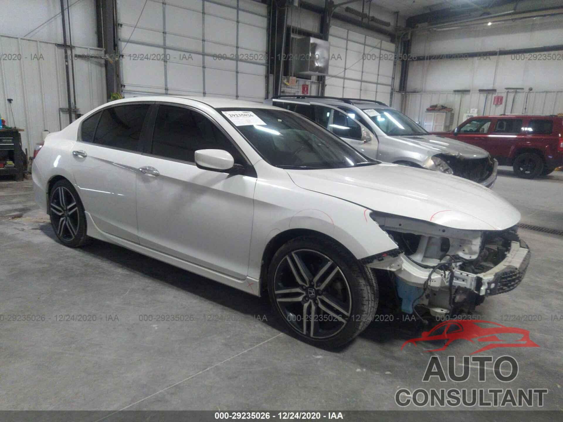 HONDA ACCORD SEDAN 2016 - 1HGCR2F57GA040101