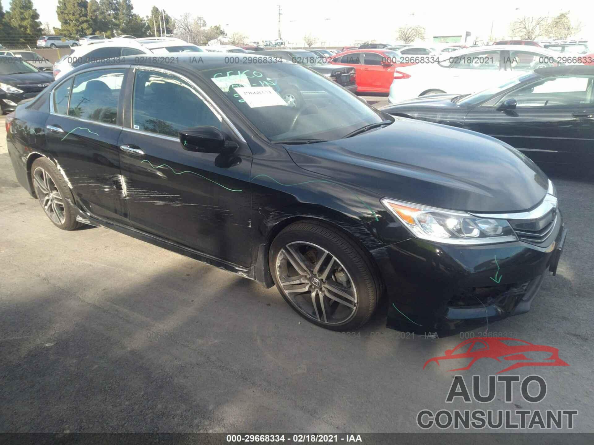 HONDA ACCORD SEDAN 2016 - 1HGCR2F50GA136832
