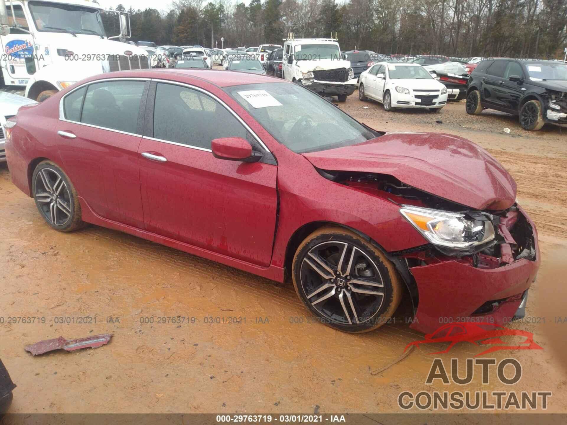 HONDA ACCORD SEDAN 2017 - 1HGCR2F5XHA250306
