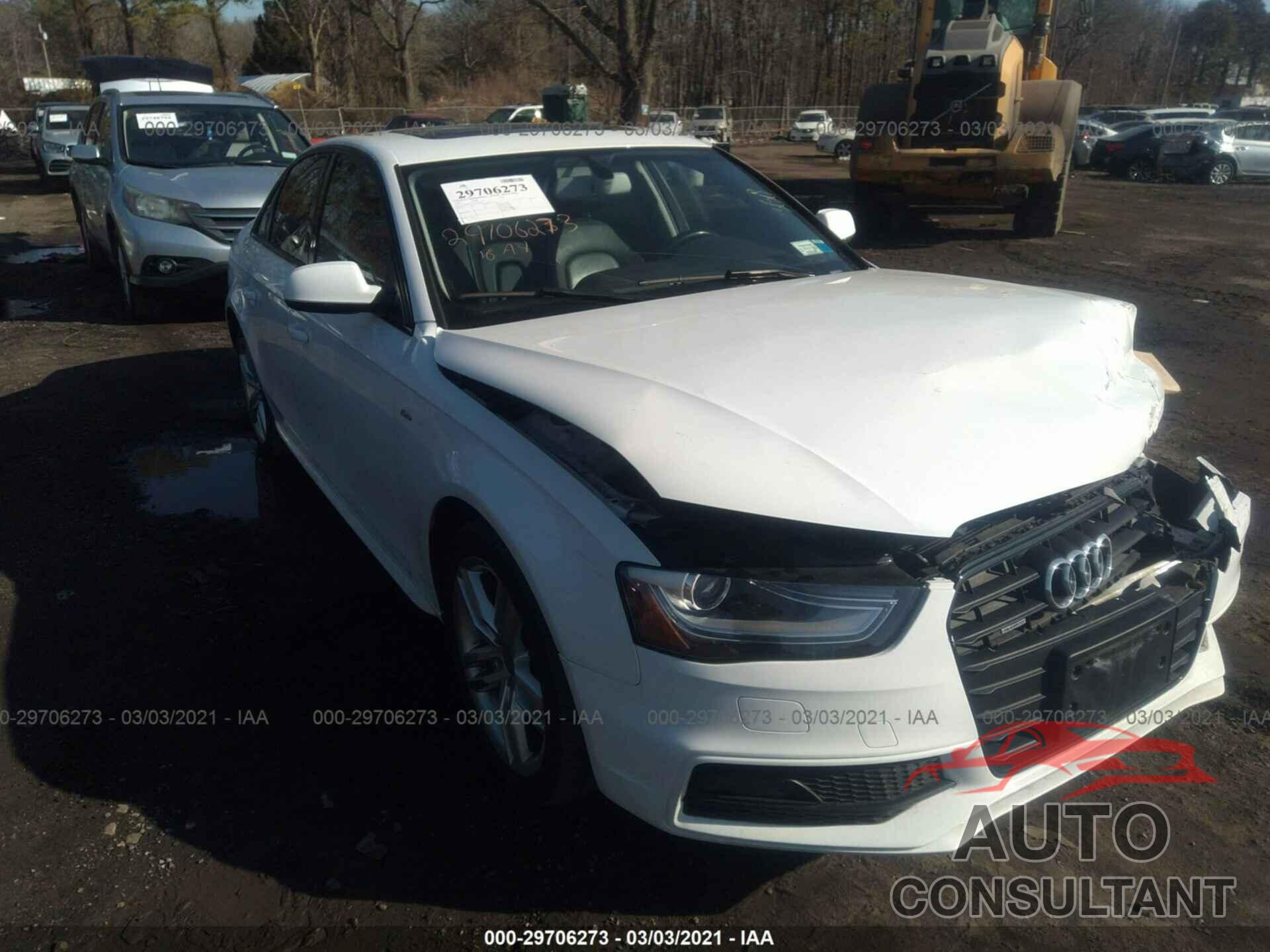 AUDI A4 2016 - WAUBFAFL4GN014671