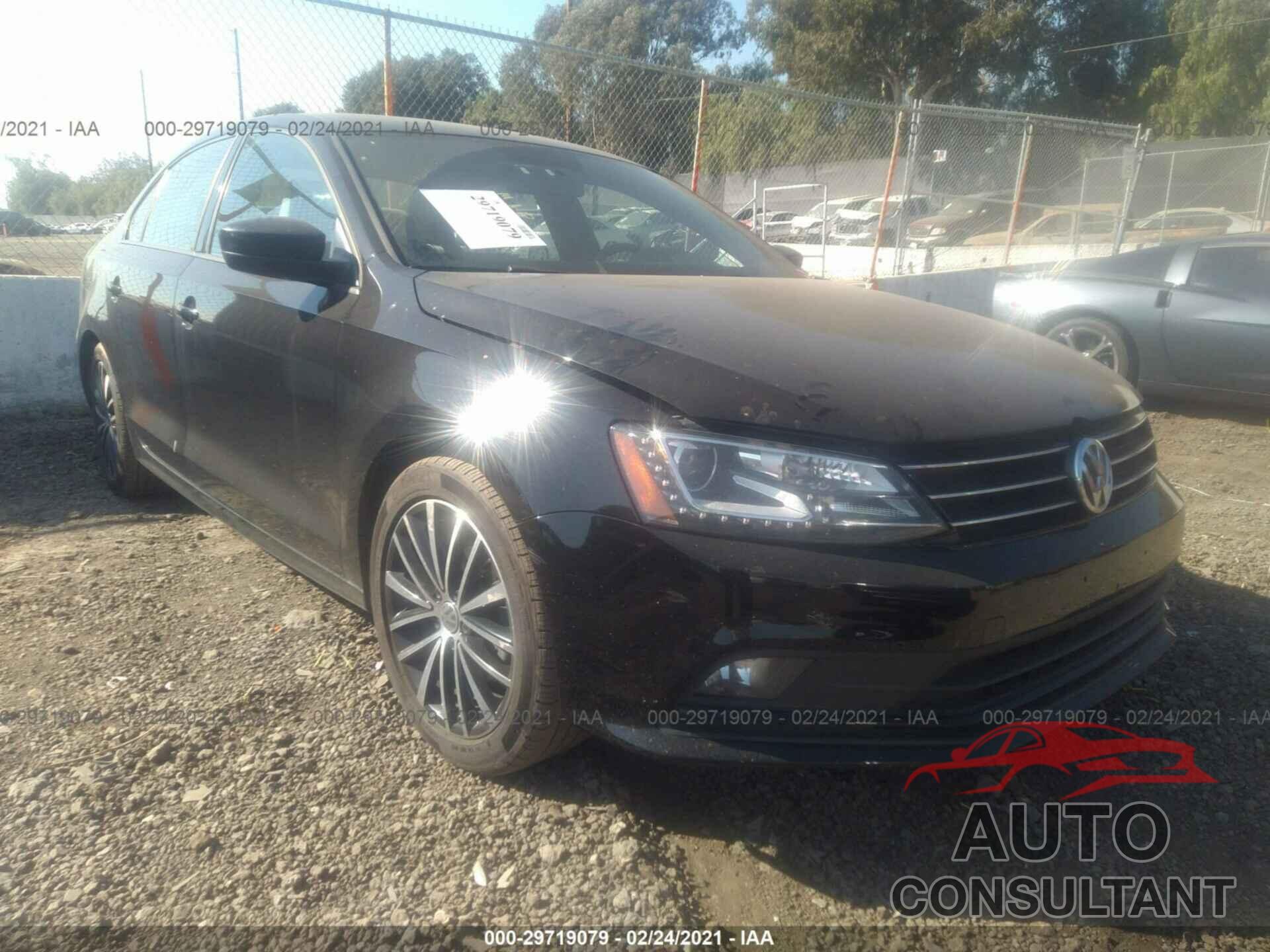 VOLKSWAGEN JETTA SEDAN 2016 - 3VWD17AJ1GM283821