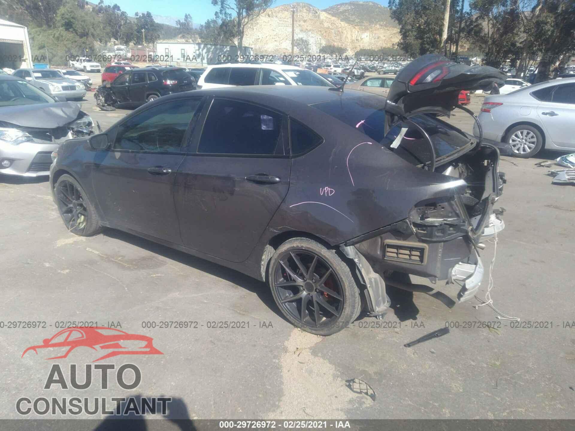 DODGE DART 2016 - 1C3CDFBB9GD624146