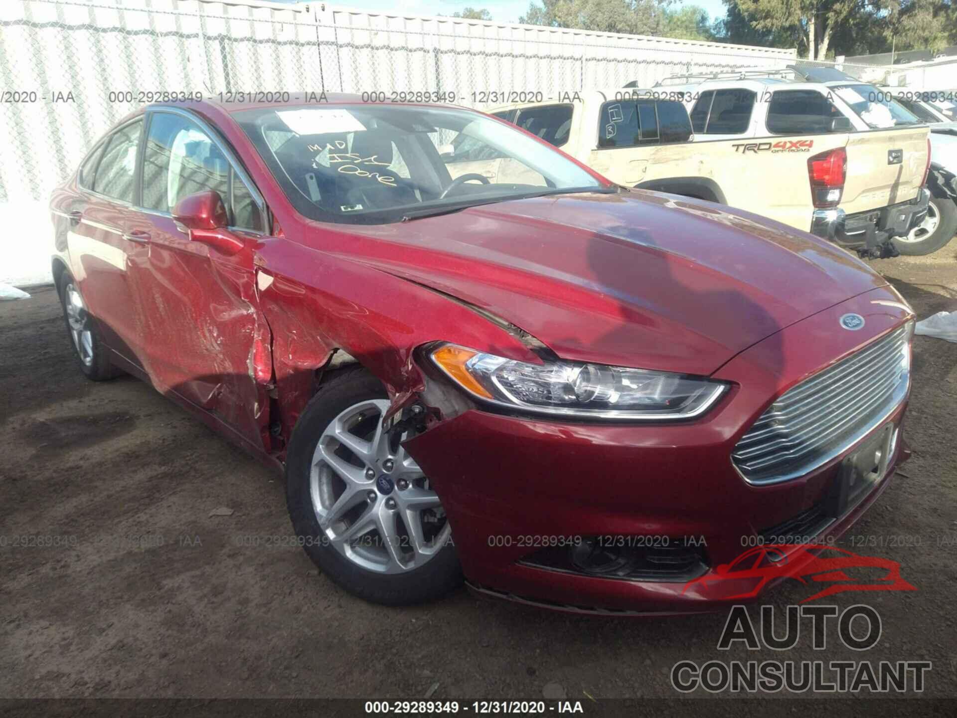 FORD FUSION ENERGI 2016 - 3FA6P0SU2GR384241