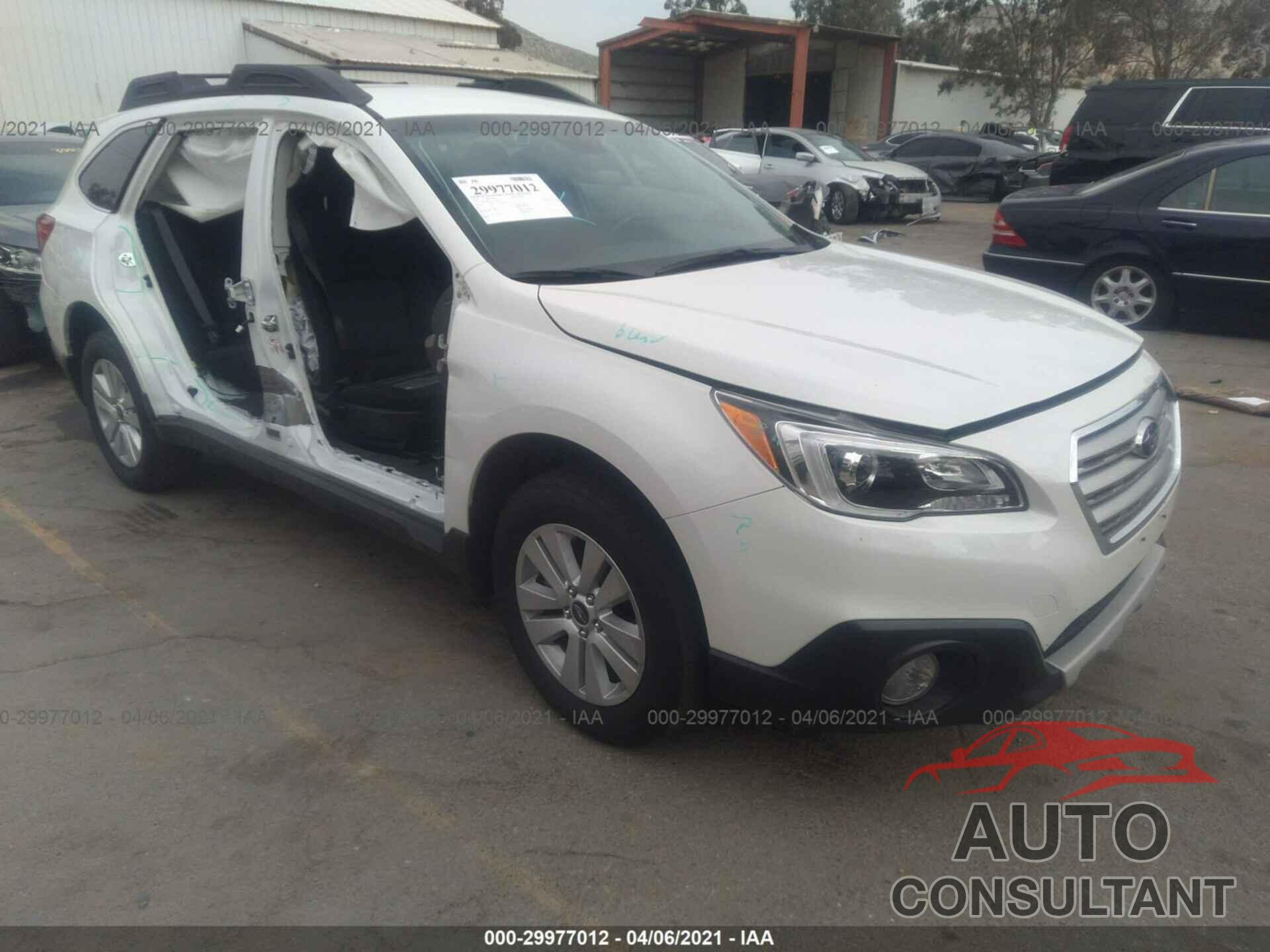 SUBARU OUTBACK 2017 - 4S4BSAFC2H3340654