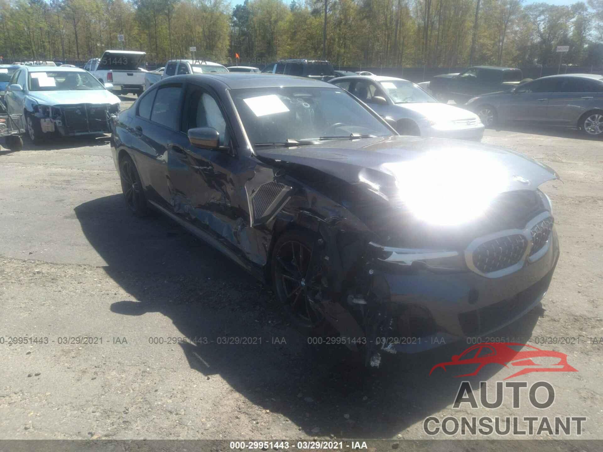 BMW 3 SERIES 2020 - WBA5U9C05LA380426