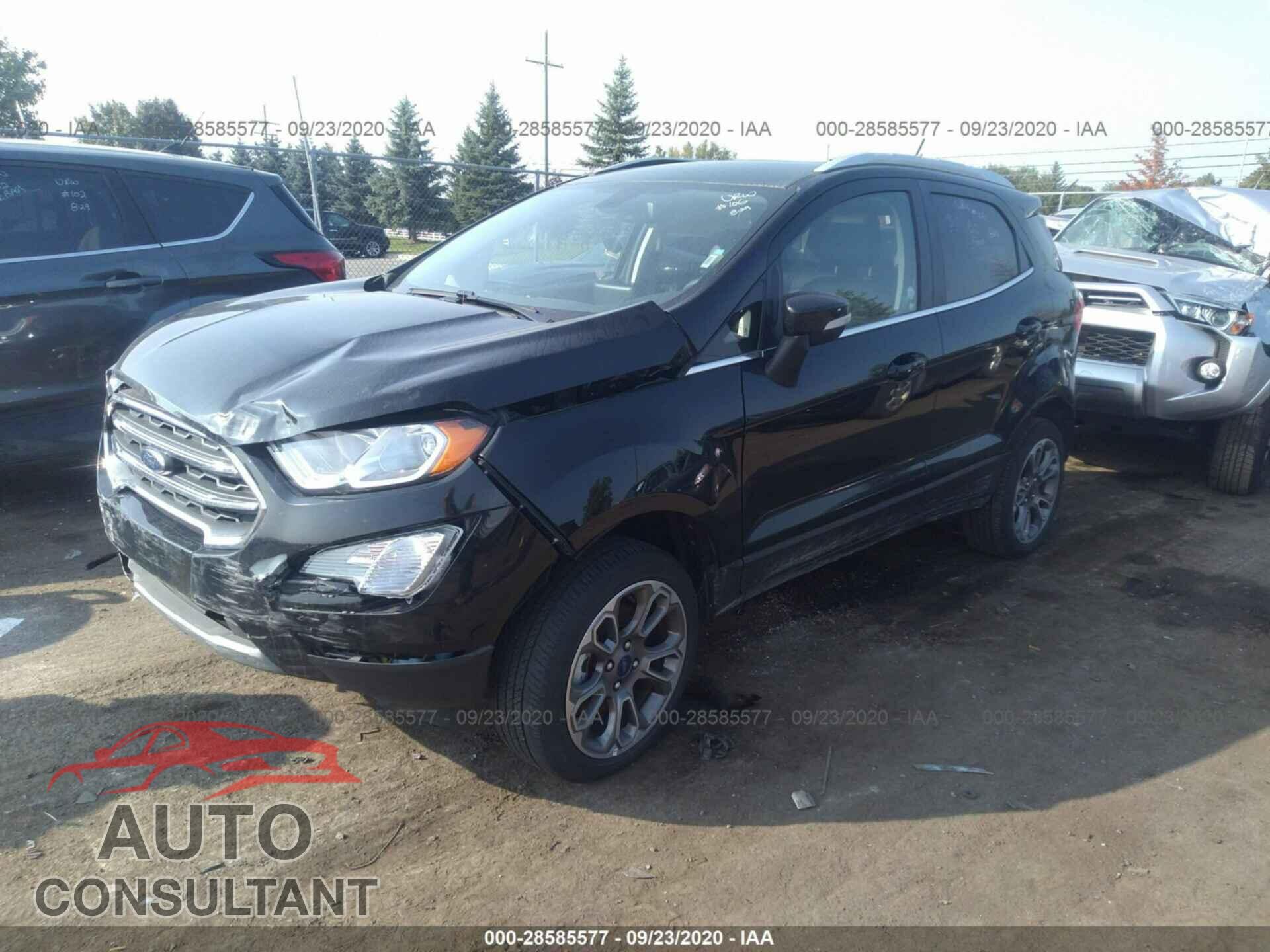 FORD ECOSPORT 2019 - MAJ6S3KL9KC293840