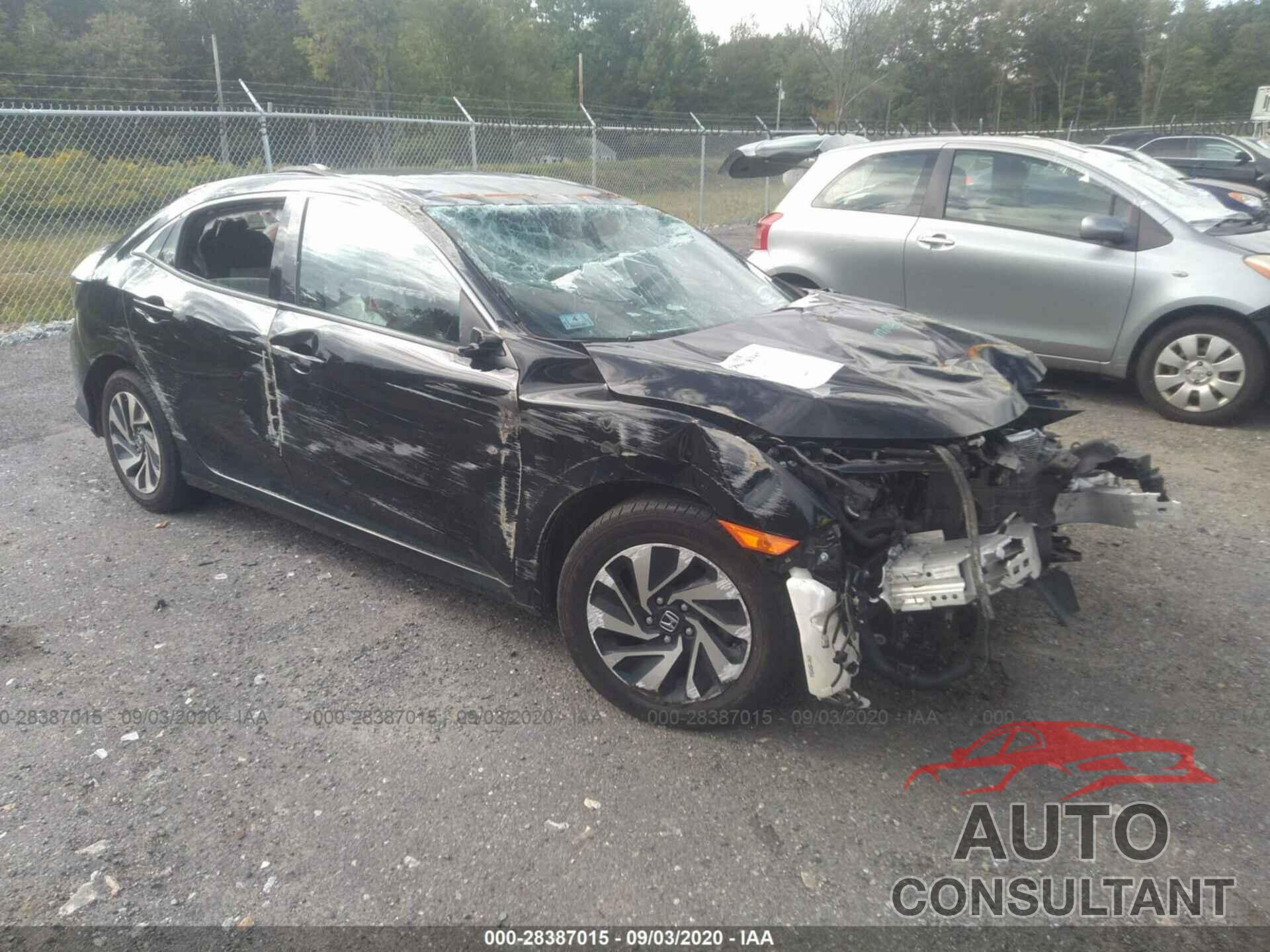HONDA CIVIC HATCHBACK 2017 - SHHFK7H25HU415782