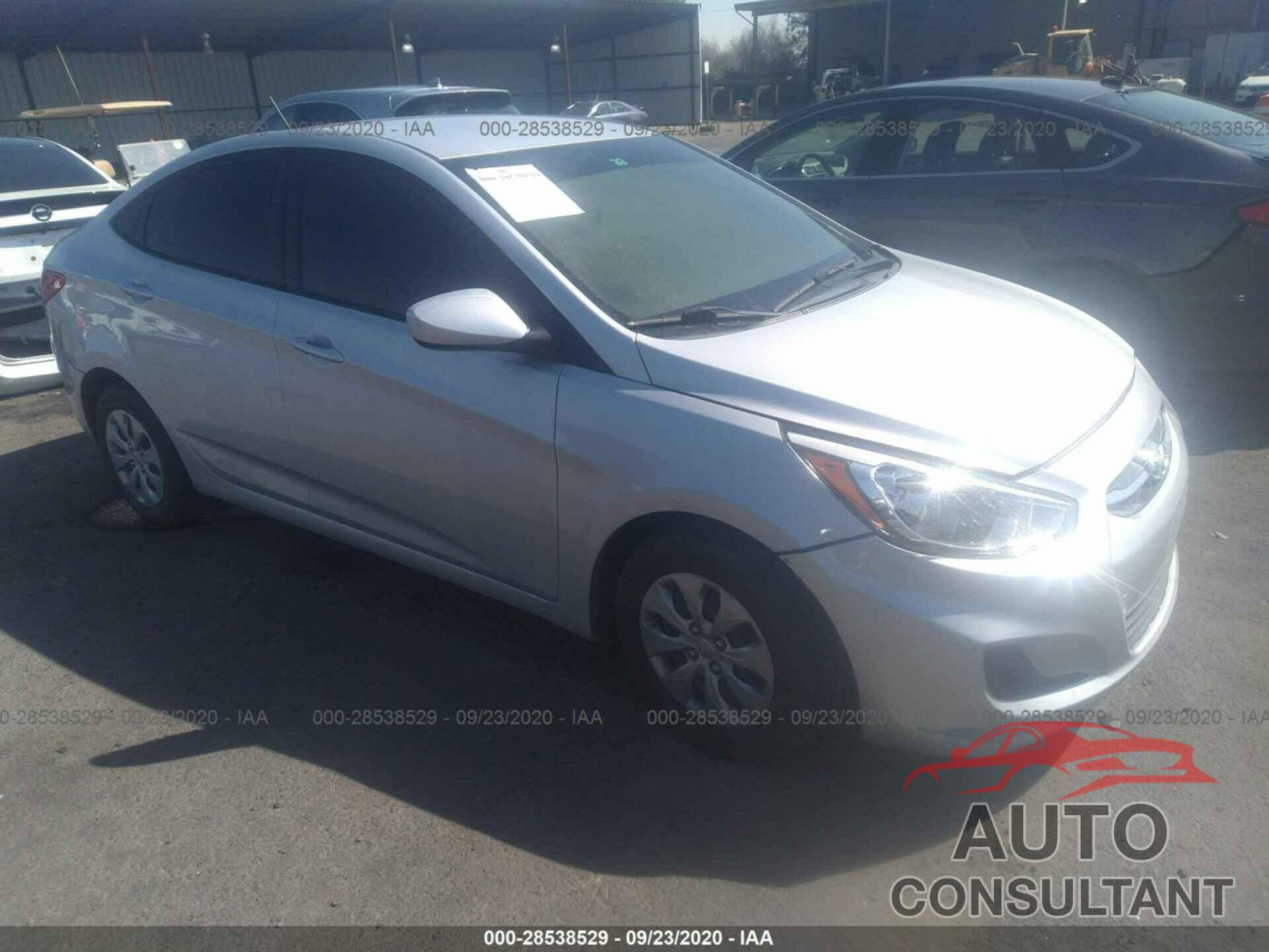 HYUNDAI ACCENT 2017 - KMHCT4AE1HU172656