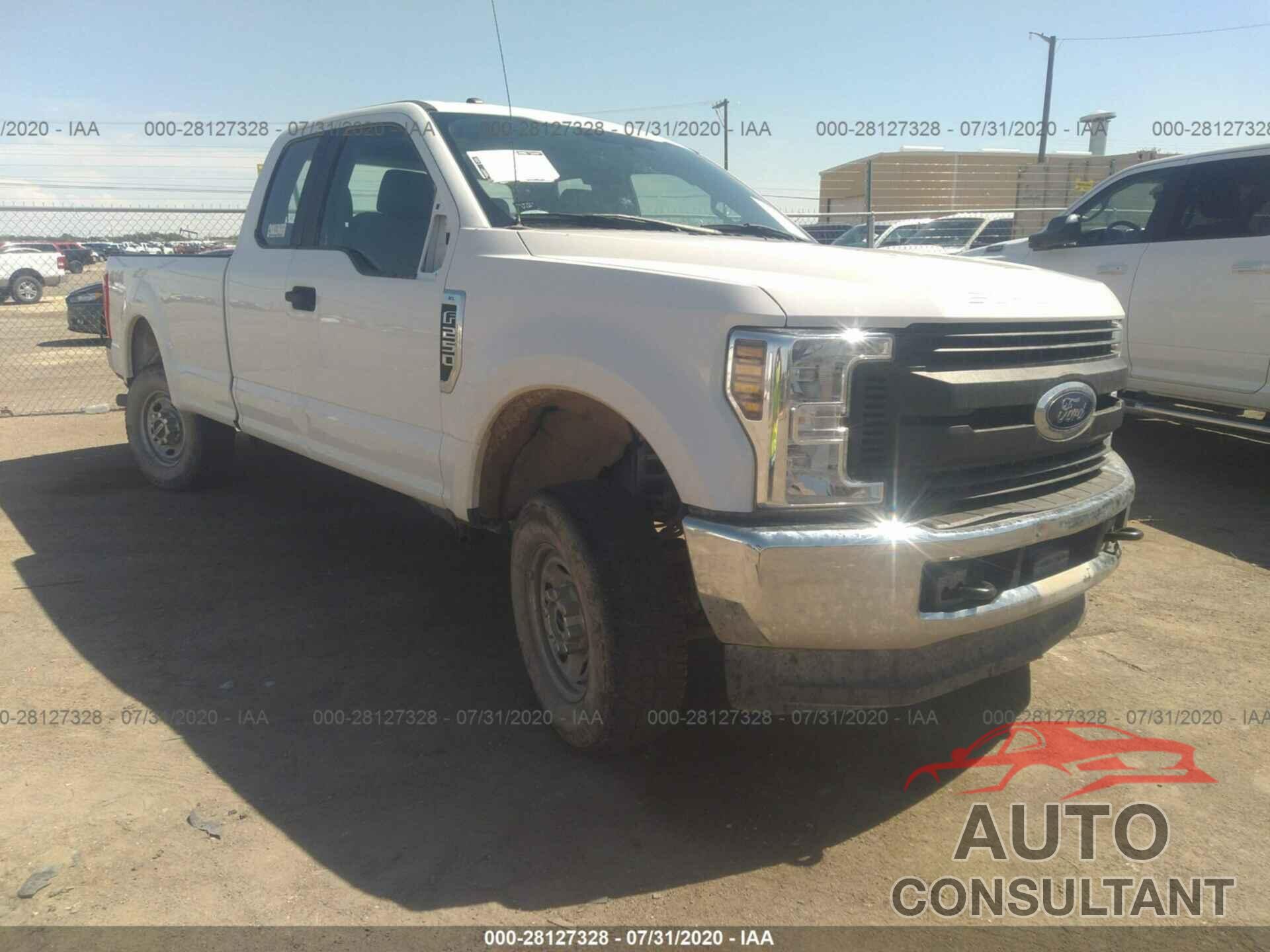 FORD SUPER DUTY F-250 SRW 2018 - 1FT7X2B62JEB35489