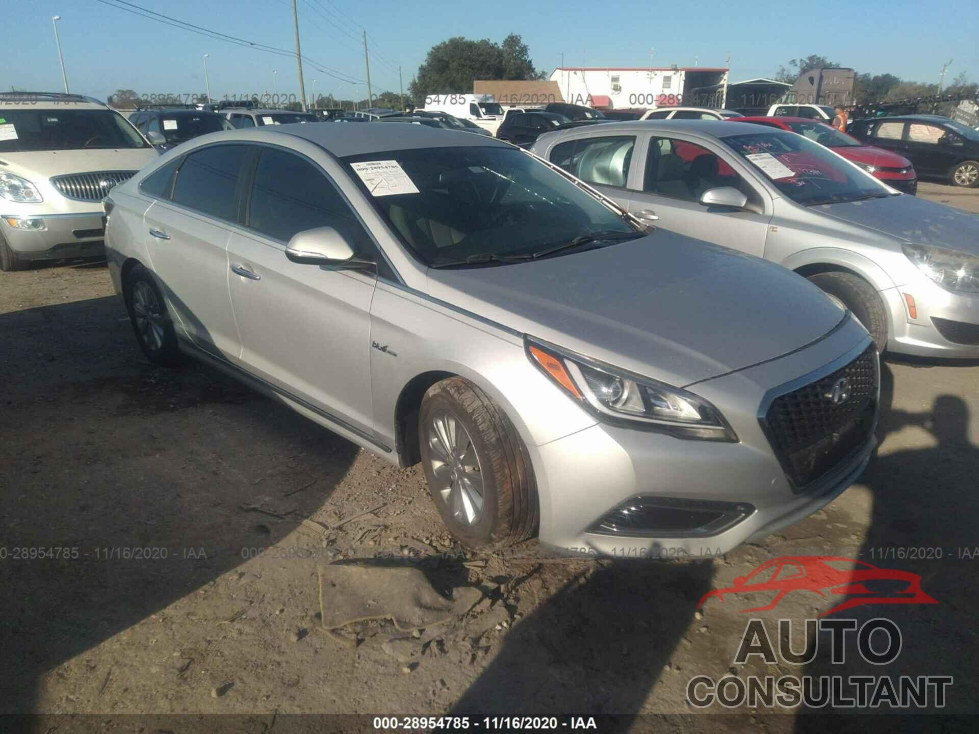 HYUNDAI SONATA HYBRID 2016 - KMHE24L10GA042034