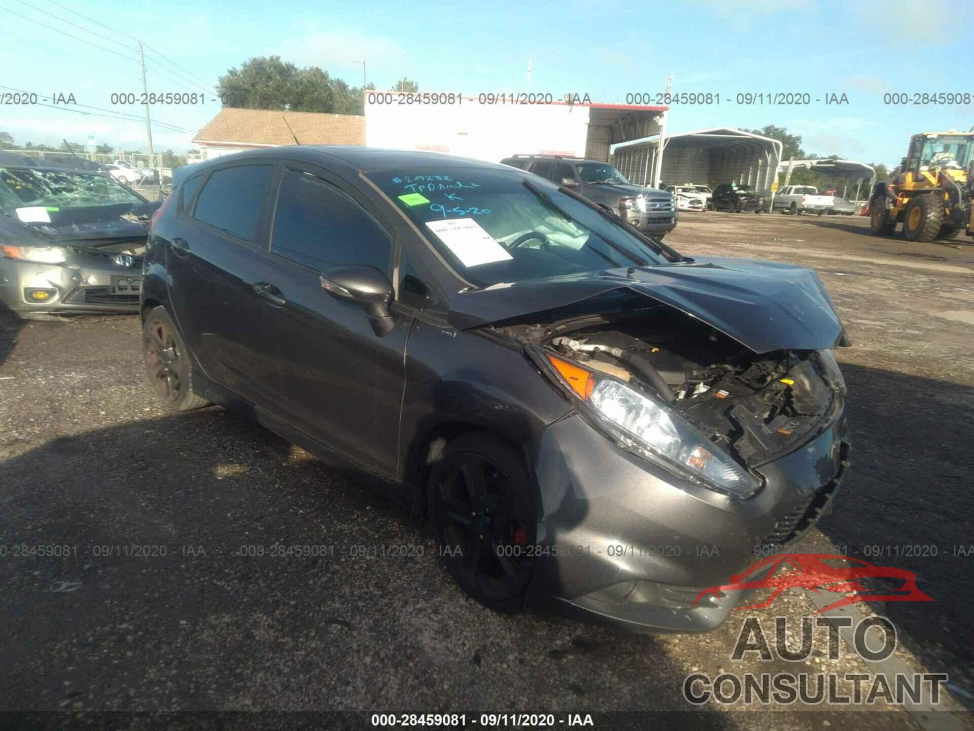 FORD FIESTA 2017 - 3FADP4GX5HM169341