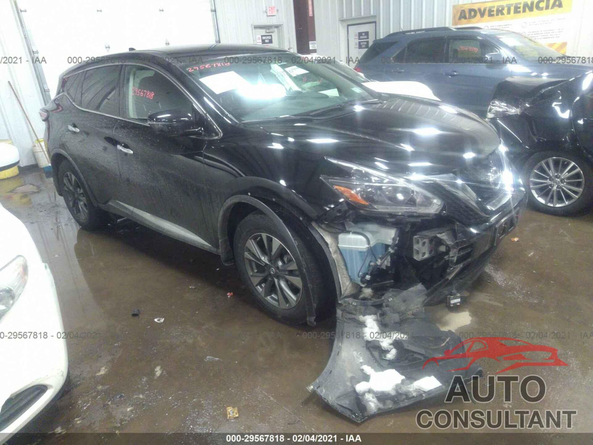 NISSAN MURANO 2018 - 5N1AZ2MH8JN196503