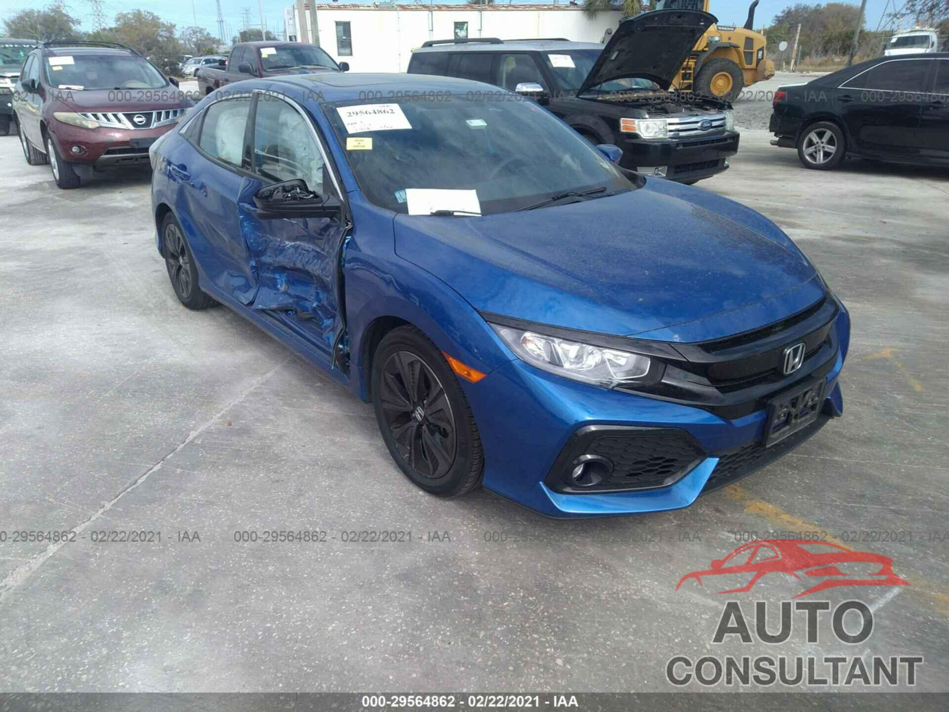 HONDA CIVIC HATCHBACK 2017 - SHHFK7H55HU408826