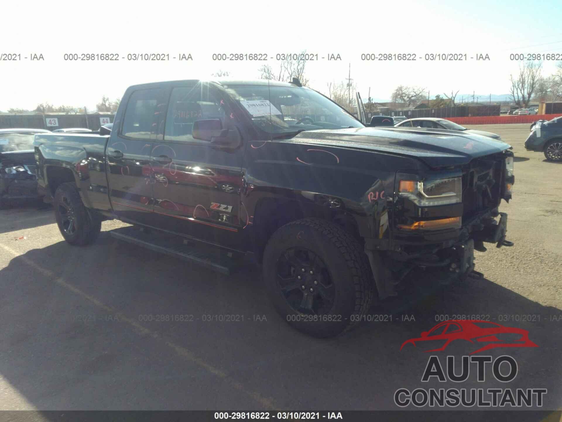 CHEVROLET SILVERADO 1500 2016 - 1GCVKREC4GZ292720