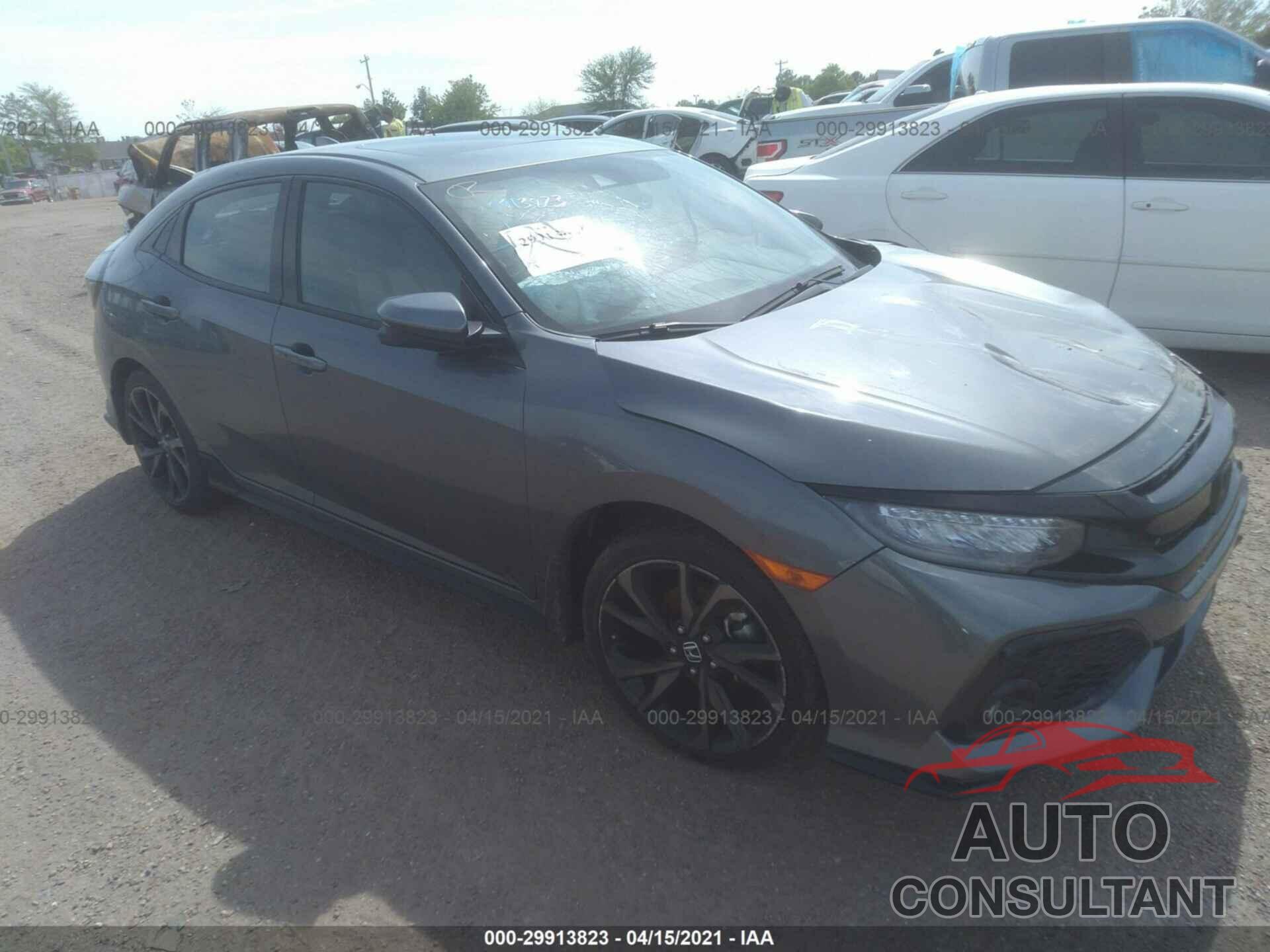HONDA CIVIC HATCHBACK 2019 - SHHFK7H99KU216366
