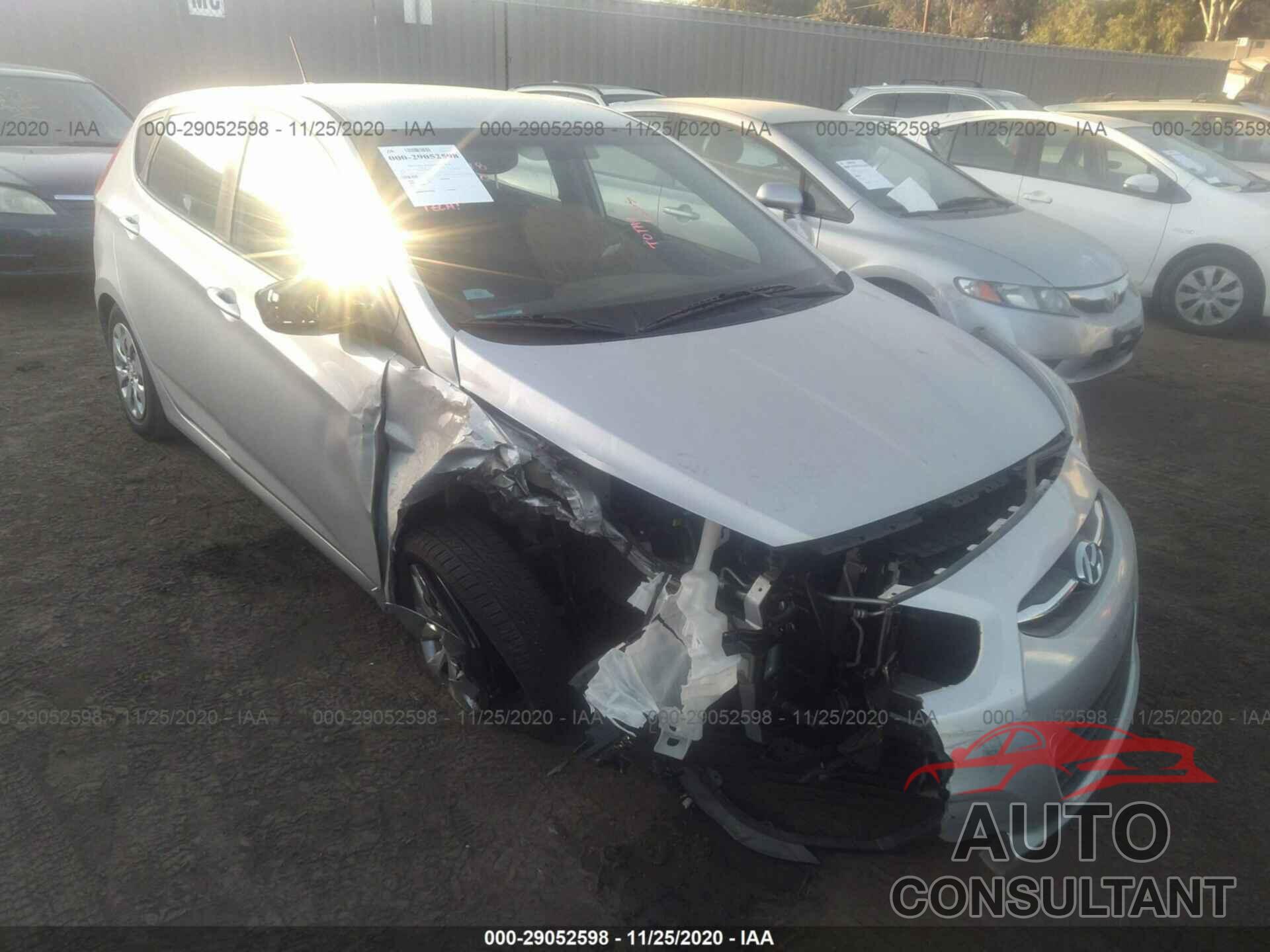 HYUNDAI ACCENT 2016 - KMHCT5AE8GU278364