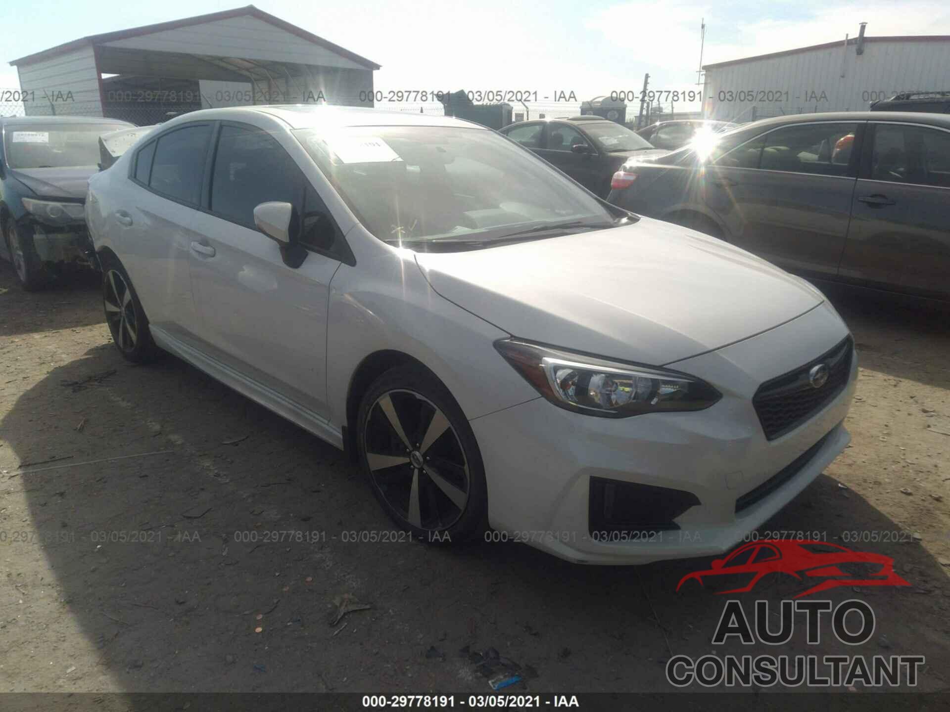 SUBARU IMPREZA 2017 - 4S3GKAM68H3618917