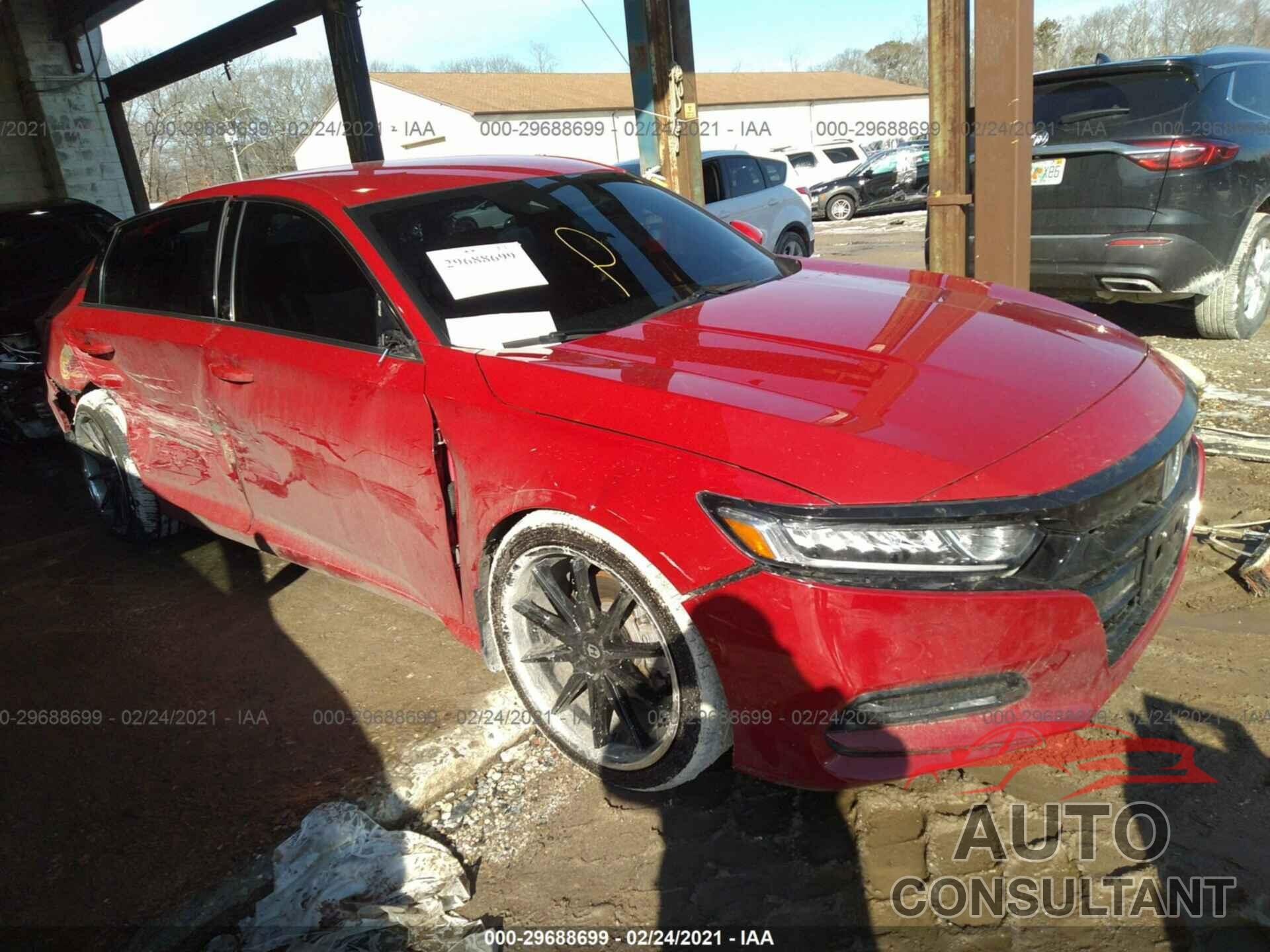 HONDA ACCORD SEDAN 2018 - 1HGCV1F35JA212282