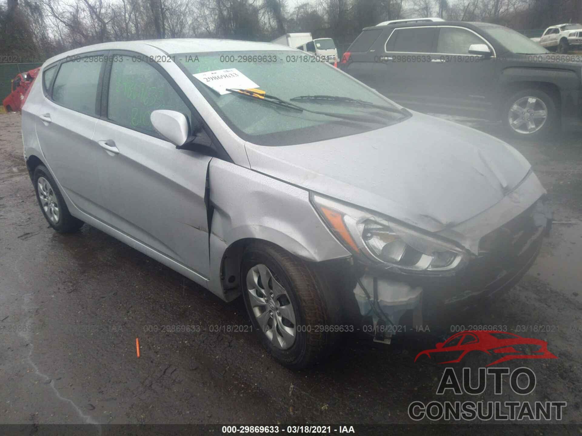 HYUNDAI ACCENT 2016 - KMHCT5AE4GU278670