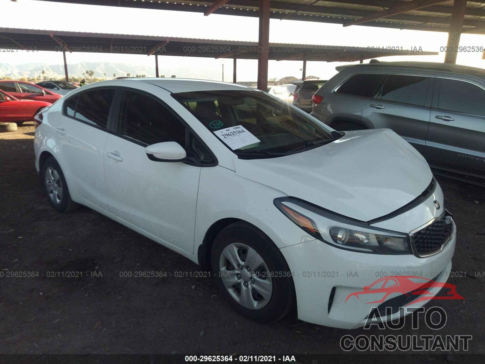 KIA FORTE 2017 - 3KPFK4A75HE031299