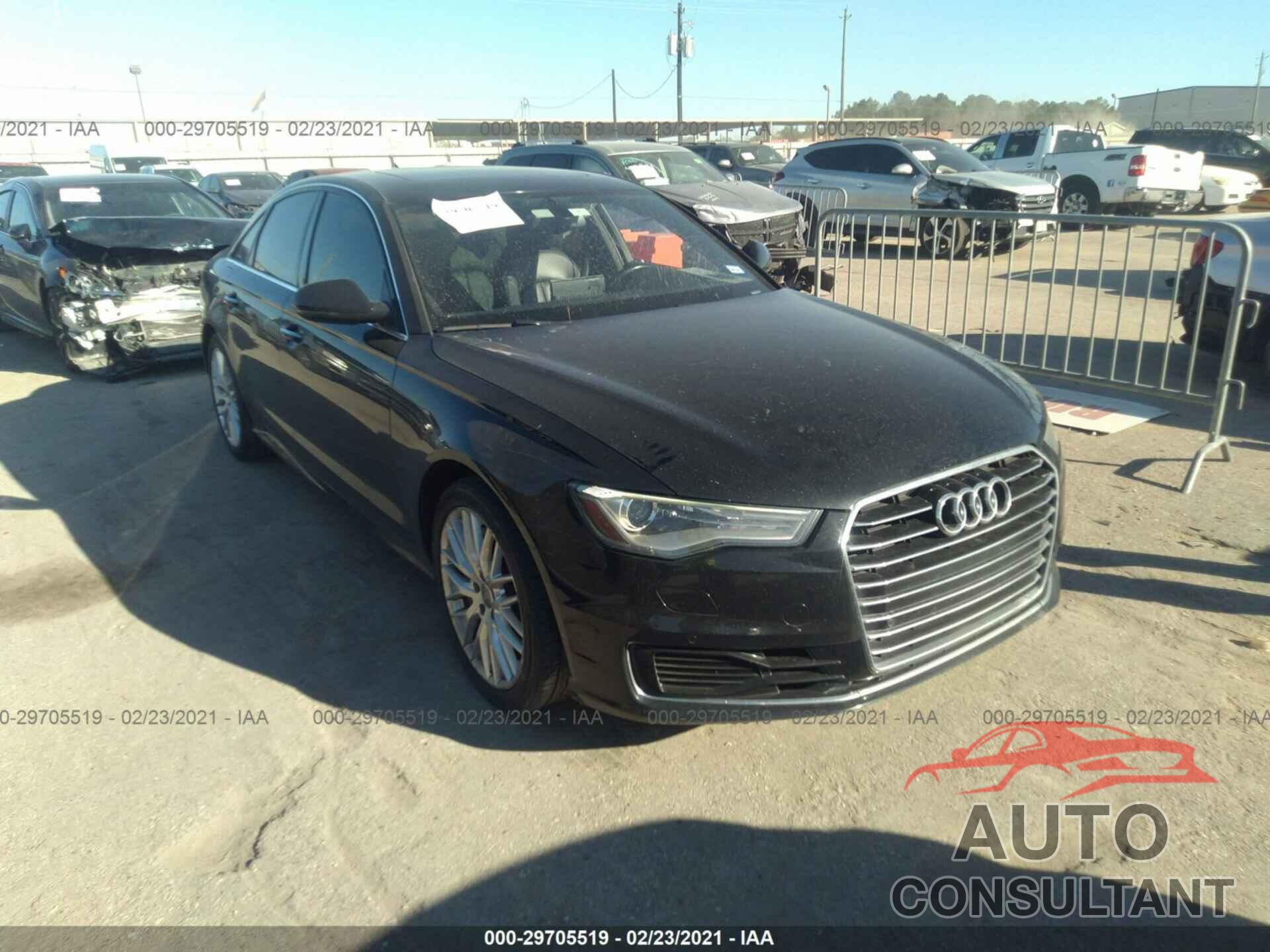 AUDI A6 2016 - WAUDFAFC3GN108355