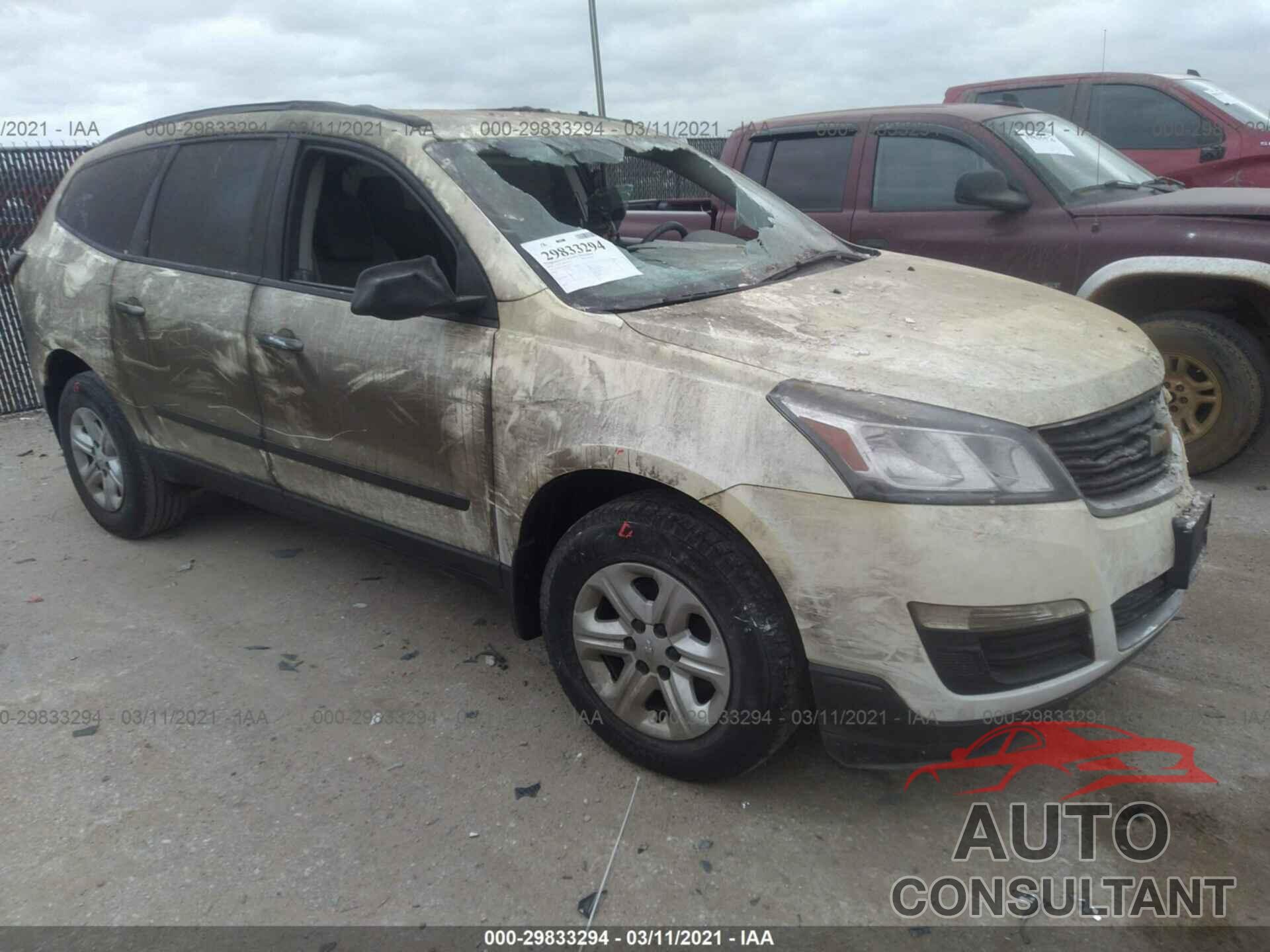 CHEVROLET TRAVERSE 2016 - 1GNKRFED4GJ178373