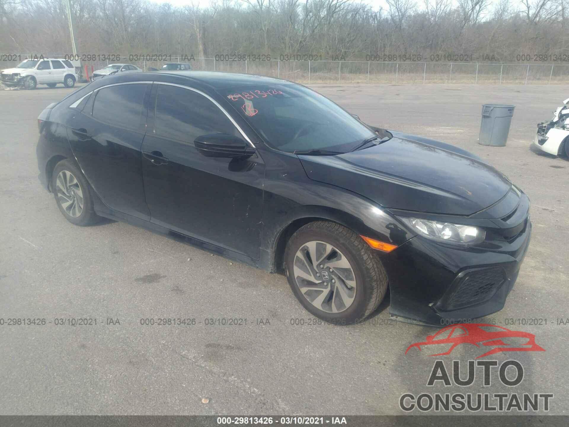 HONDA CIVIC HATCHBACK 2017 - SHHFK7H3XHU232581