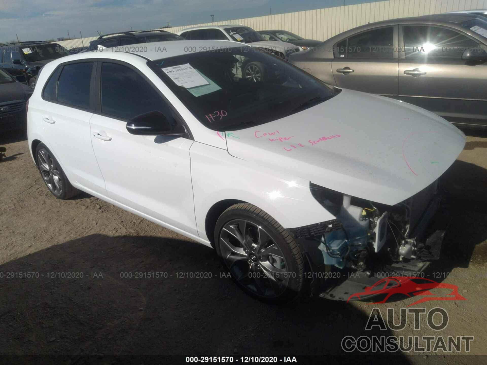 HYUNDAI ELANTRA GT 2020 - KMHH55LC4LU137667