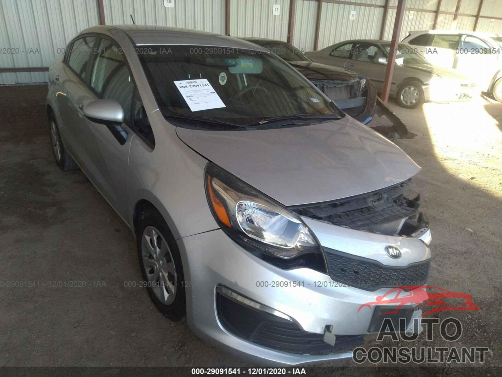 KIA RIO 2016 - KNADM4A38G6691076