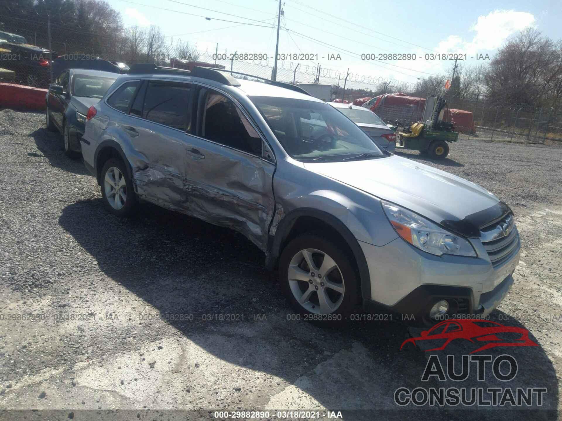 SUBARU OUTBACK 2013 - 4S4BRDJC0D2203460