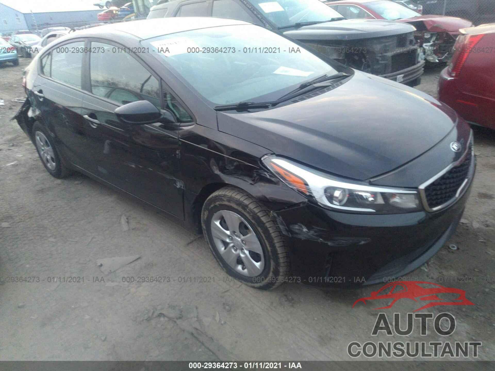 KIA FORTE 2017 - 3KPFK4A75HE105224