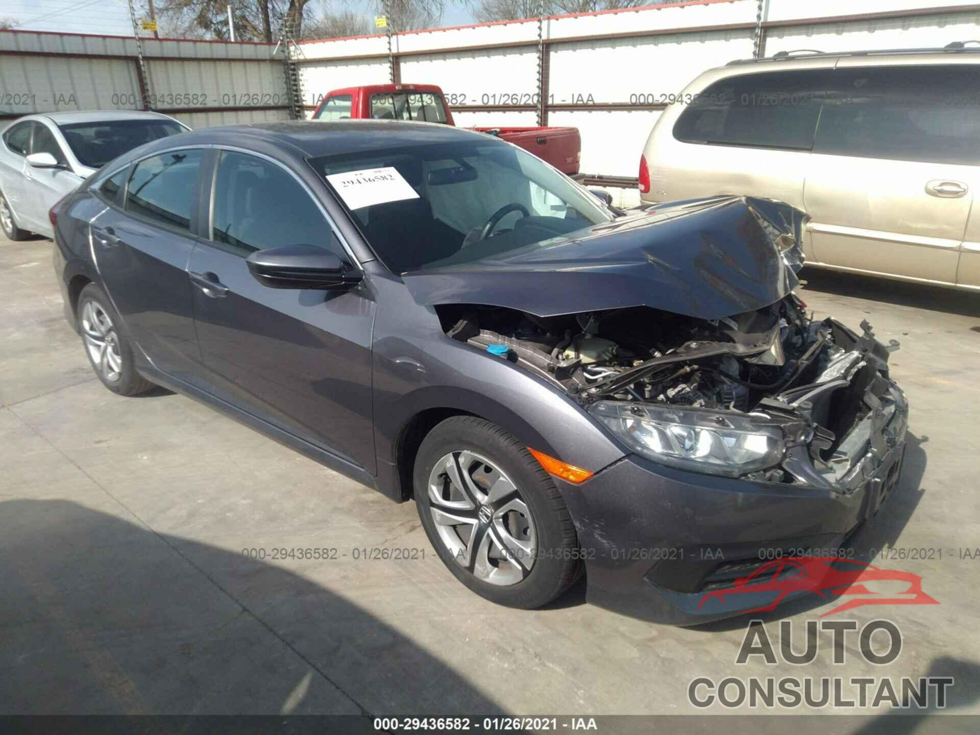 HONDA CIVIC SEDAN 2016 - 19XFC2F59GE054754