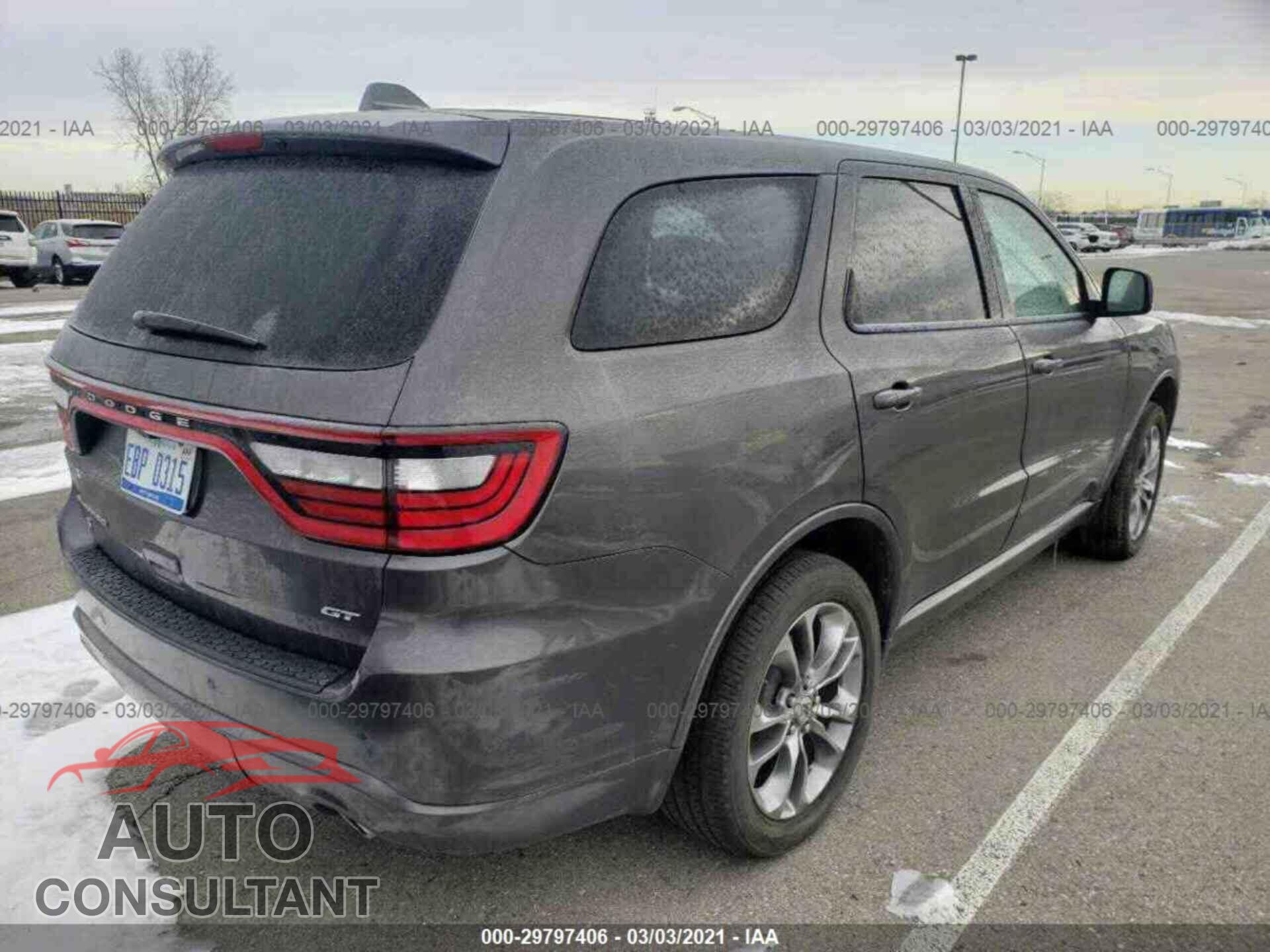 DODGE DURANGO 2019 - 1C4RDJDG6KC744034