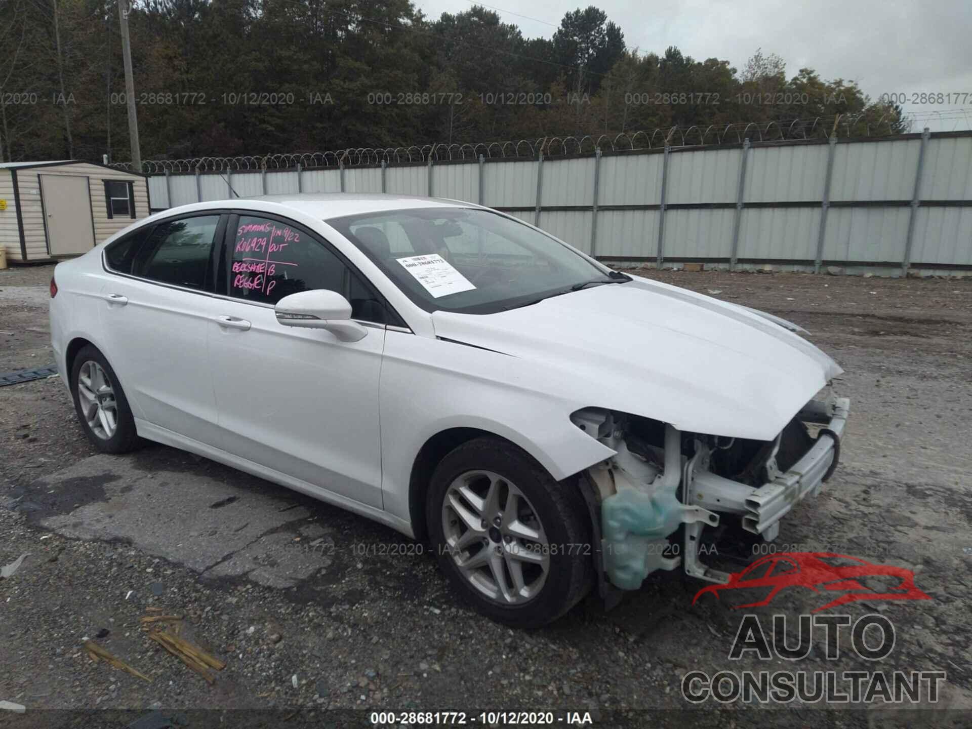 FORD FUSION 2016 - 3FA6P0HD8GR268937