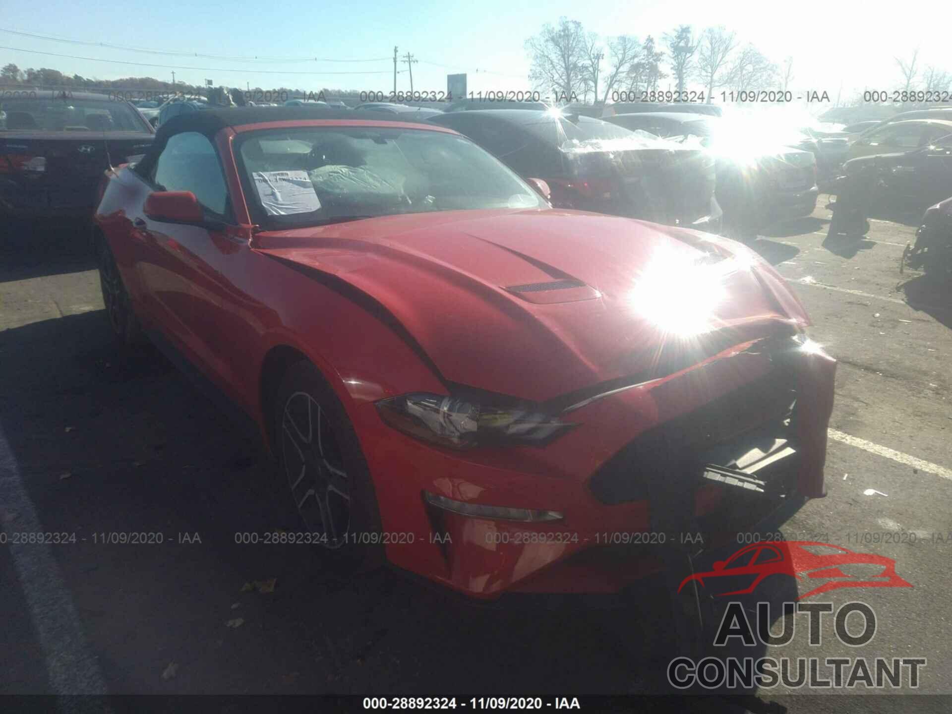 FORD MUSTANG 2018 - 1FATP8UH1J5117684