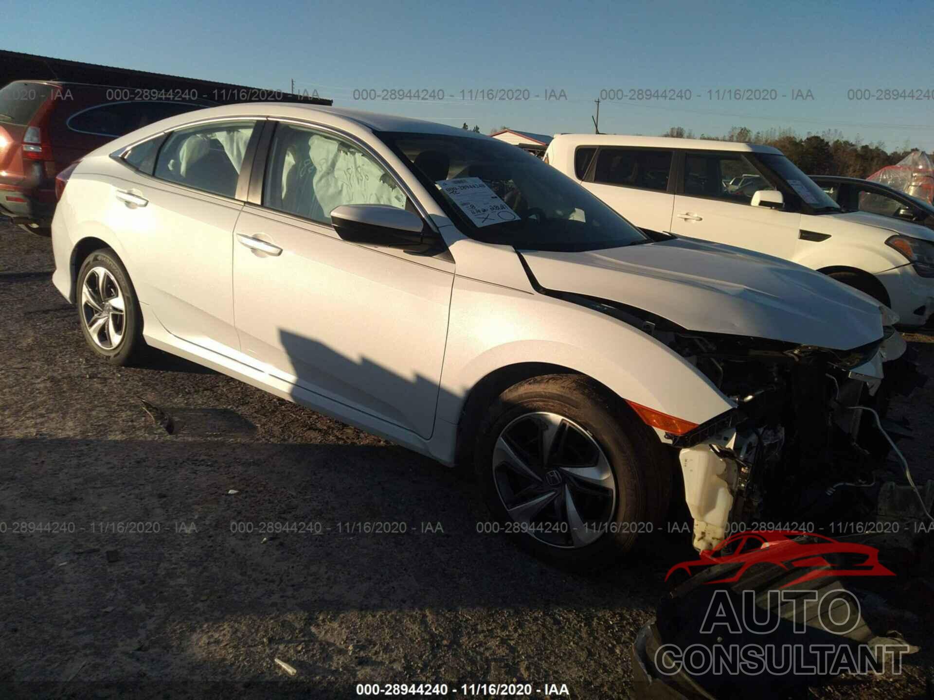 HONDA CIVIC SEDAN 2019 - 2HGFC2F68KH581837