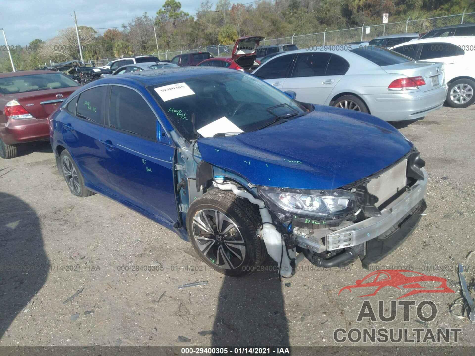 HONDA CIVIC SEDAN 2017 - 19XFC1F35HE012608