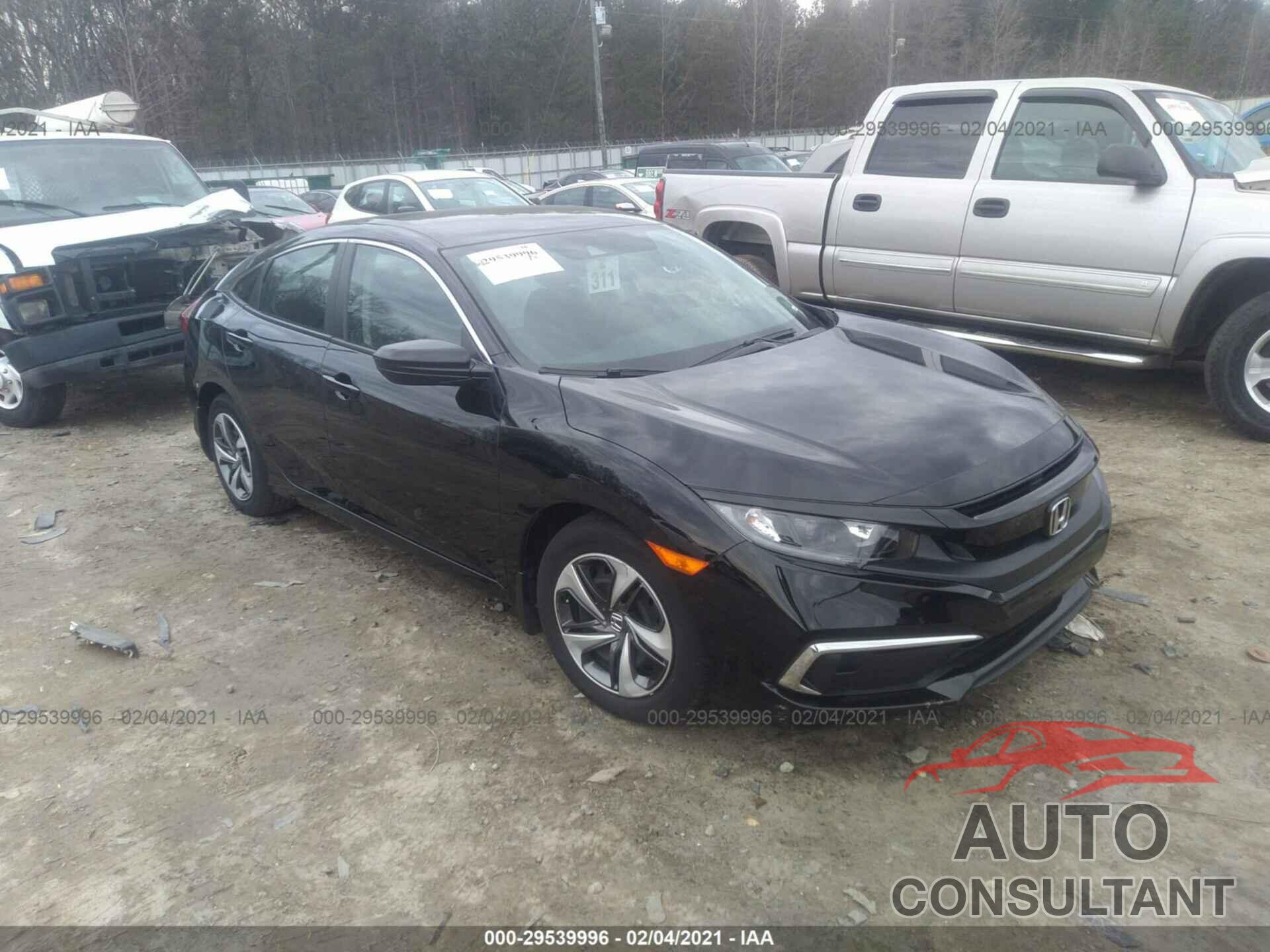 HONDA CIVIC SEDAN 2020 - 19XFC2F60LE015327