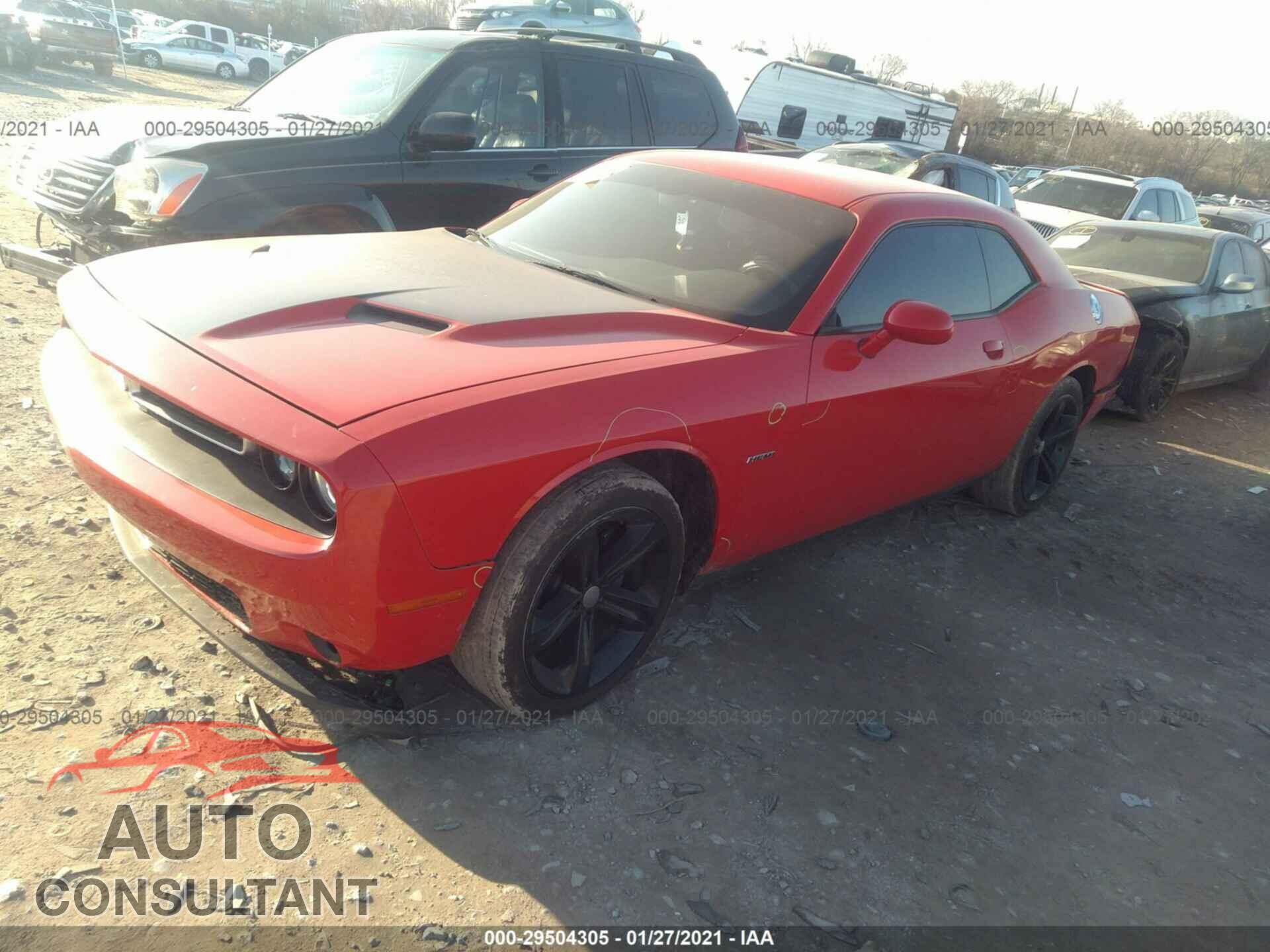DODGE CHALLENGER 2016 - 2C3CDZBT2GH166012